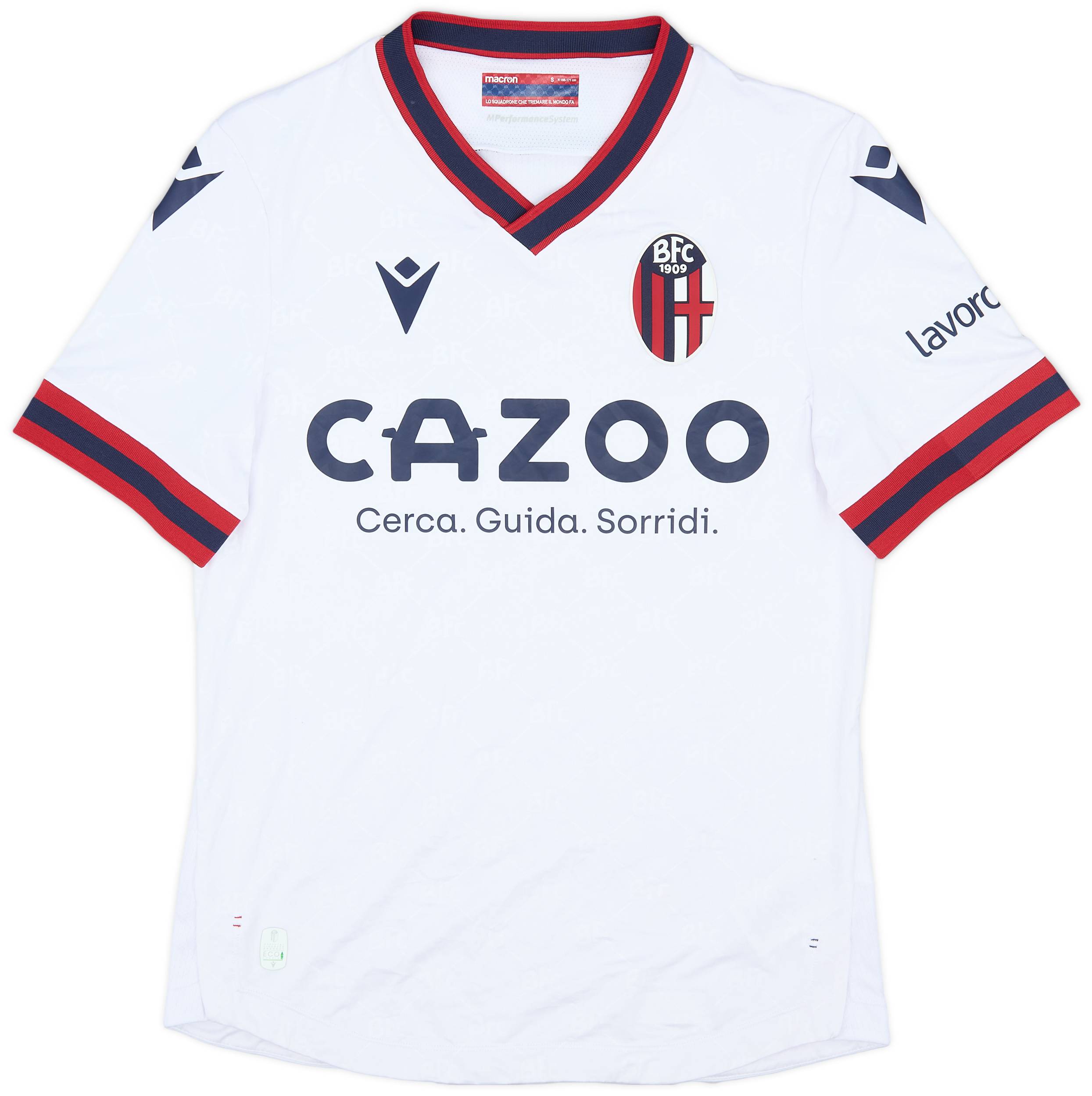 2022-23 Bologna Away Shirt - 9/10 - (S)