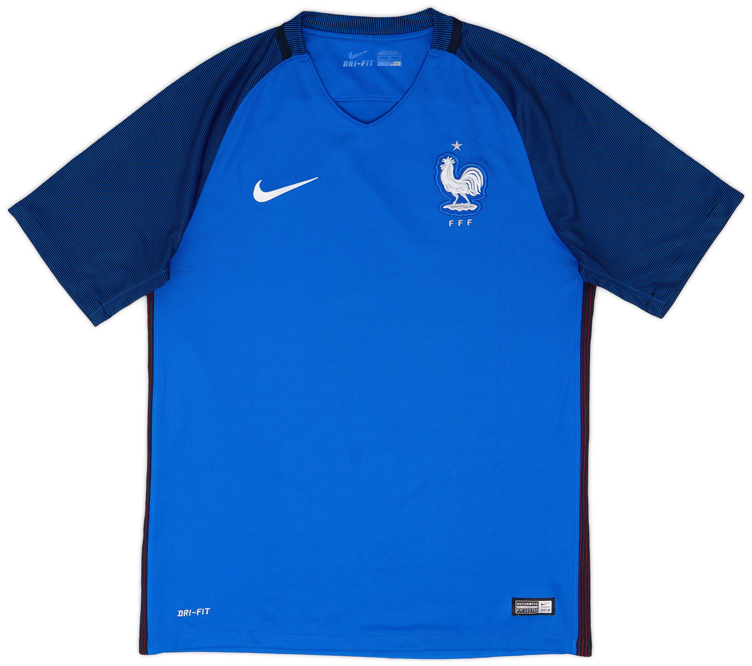 2016-17 France Home Shirt - 8/10 - (M)
