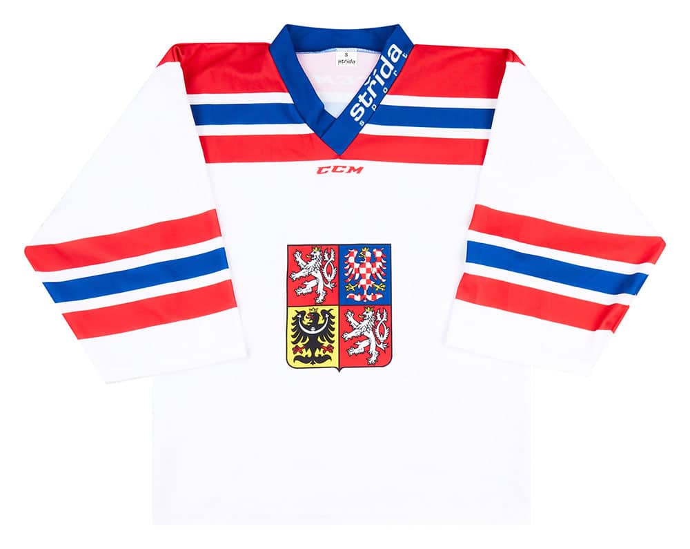 2010s Czech Republic National Hockey Team Jersey (Away) S