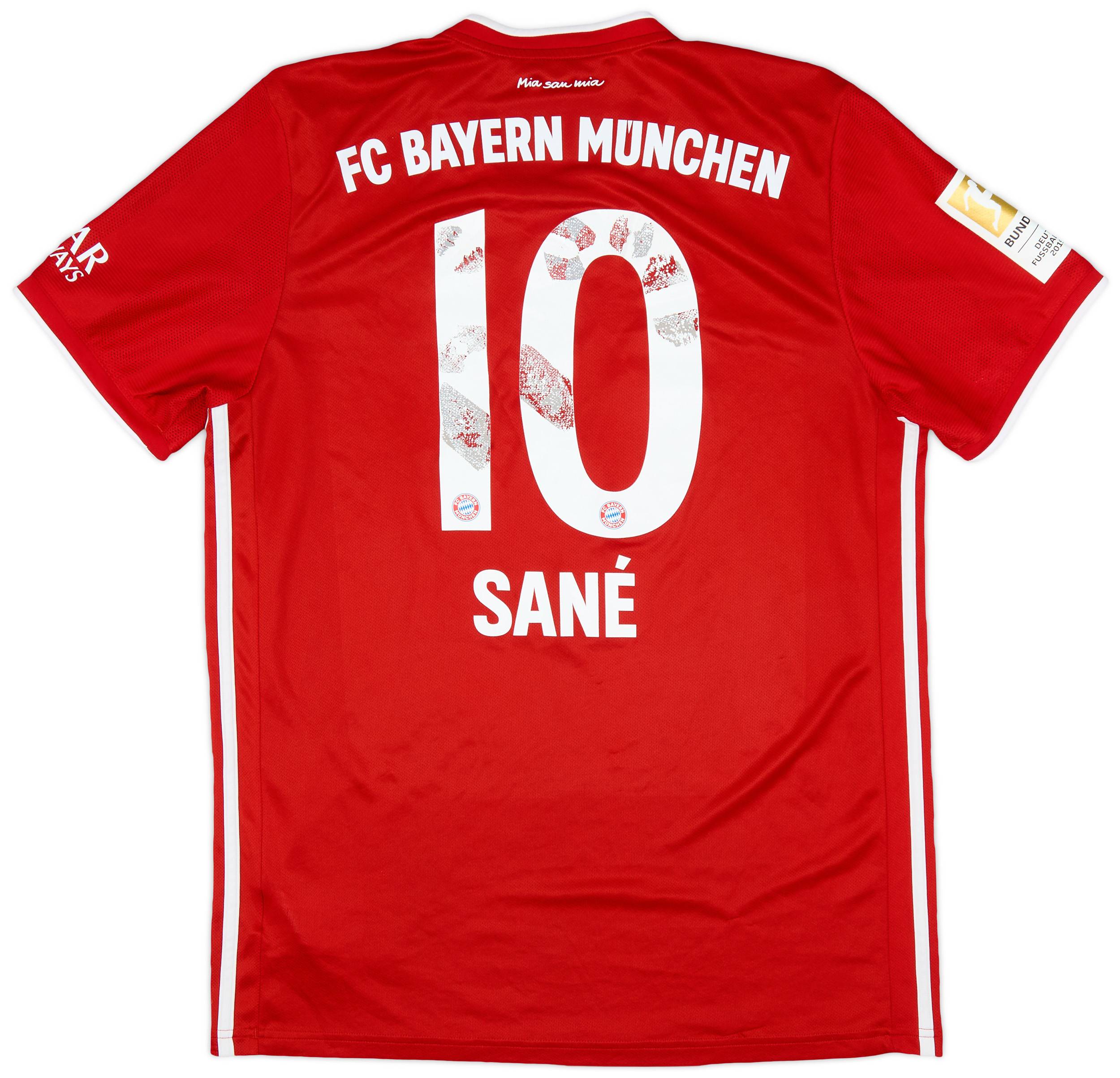2020-21 Bayern Munich Home Shirt Sane #10 - 5/10 - (L)