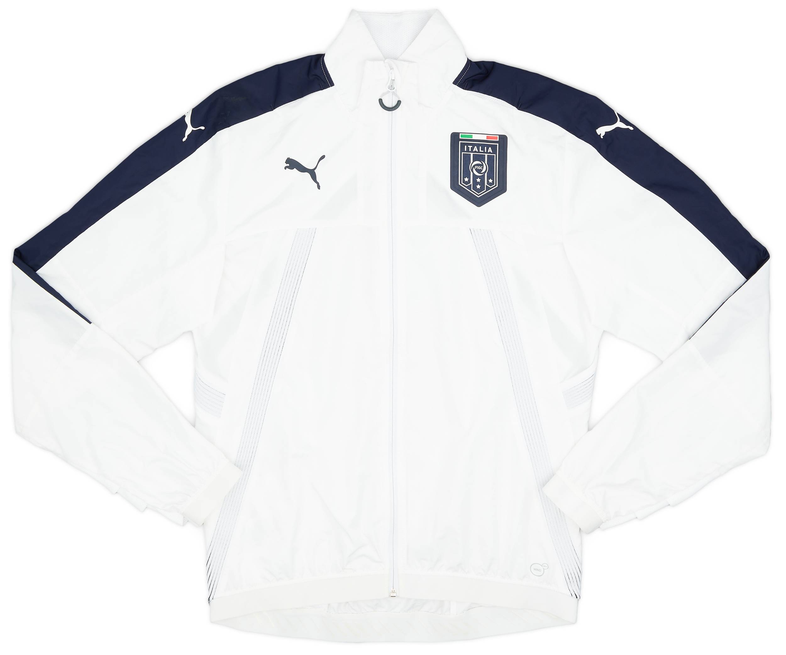 2017-18 Italy Player Issue Puma Track Jacket - 10/10 - (L)