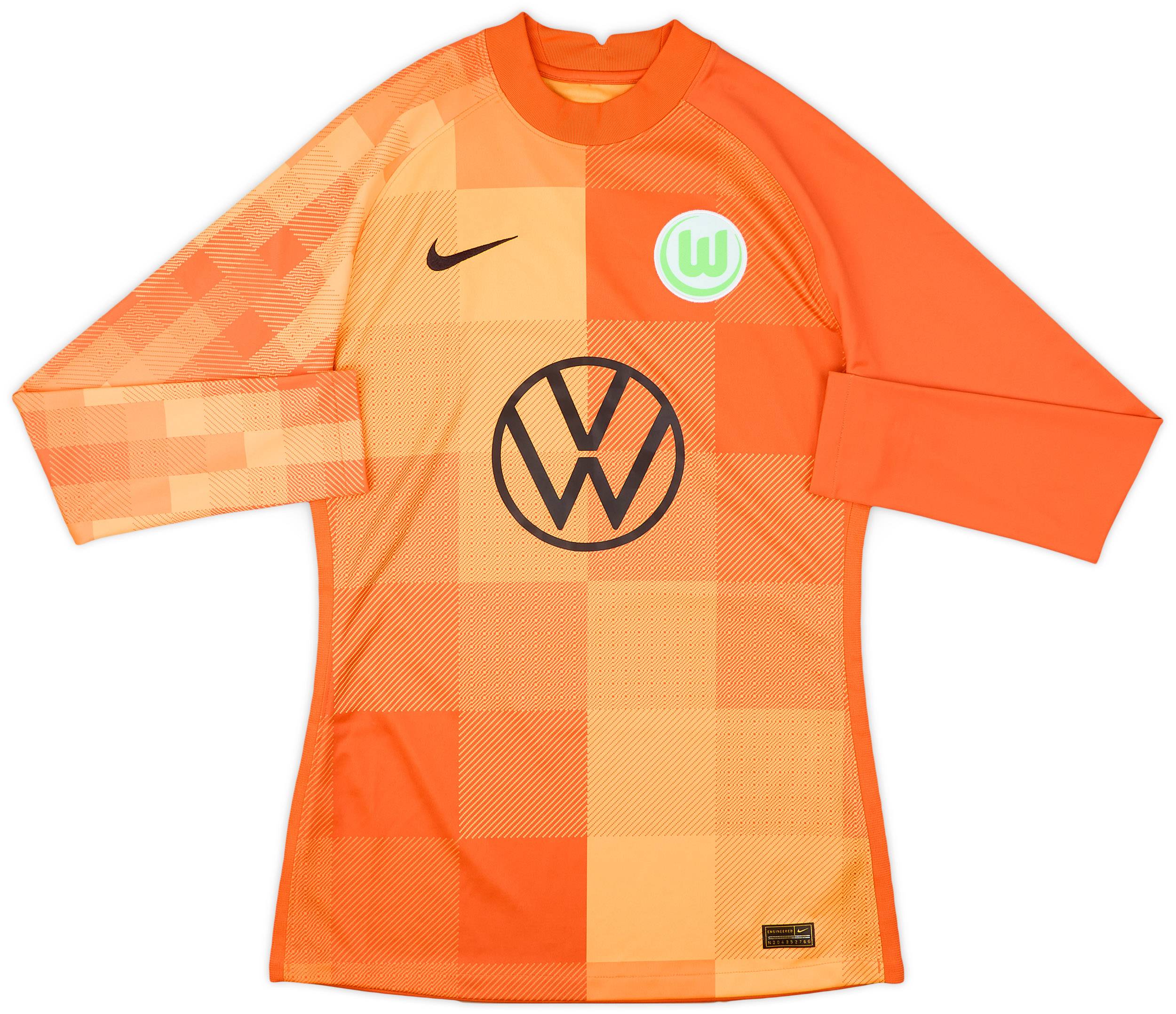 2021-22 Wolfsburg Authentic GK Shirt - 10/10 - (M)