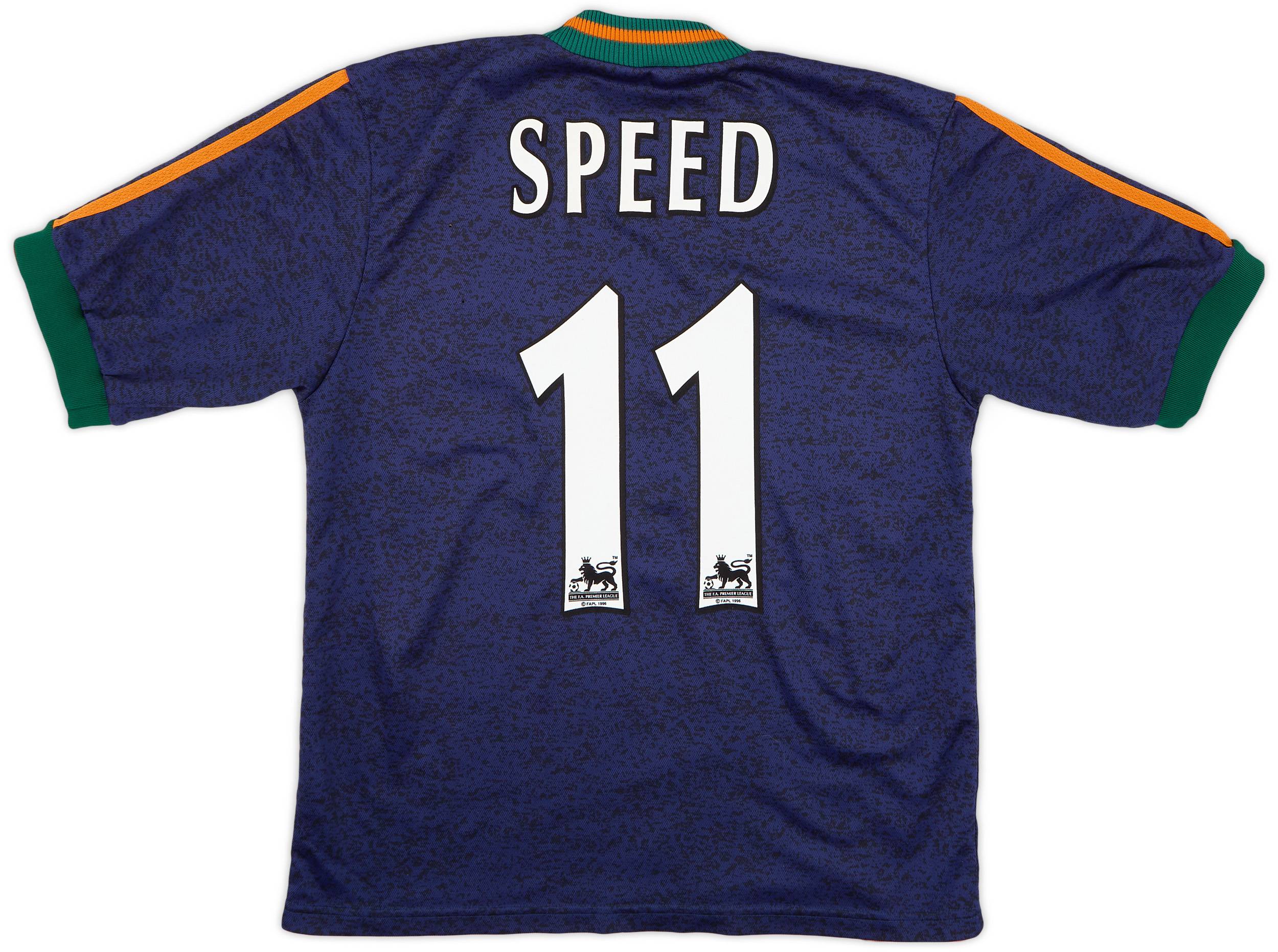 1997-98 Newcastle Away Shirt Speed #11 - 8/10 - (S)