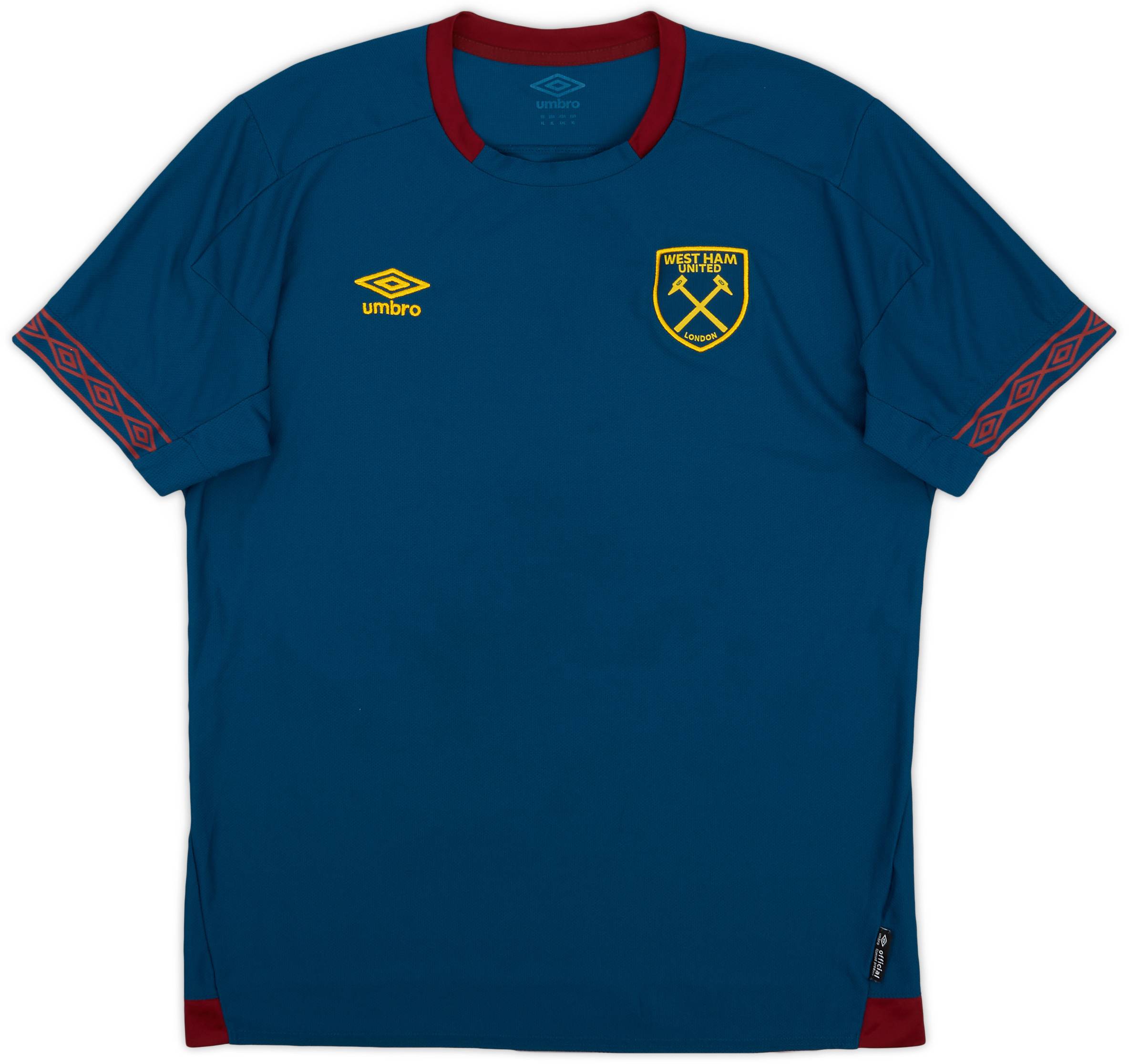 2018-19 West Ham Away Shirt Rice #41 - 6/10 - (XL)
