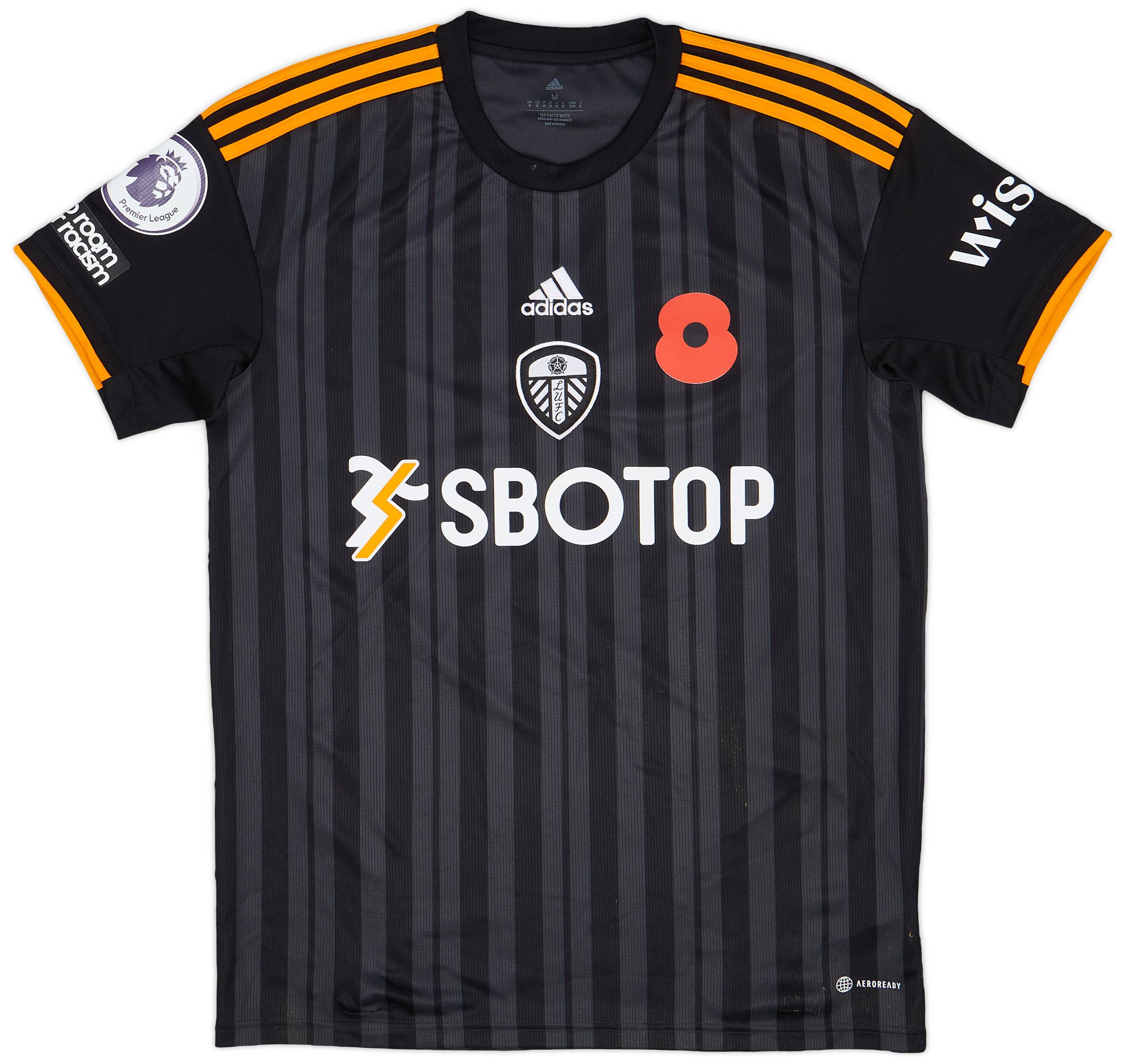 2022-23 Leeds Match Worn Third Shirt Struijk #21