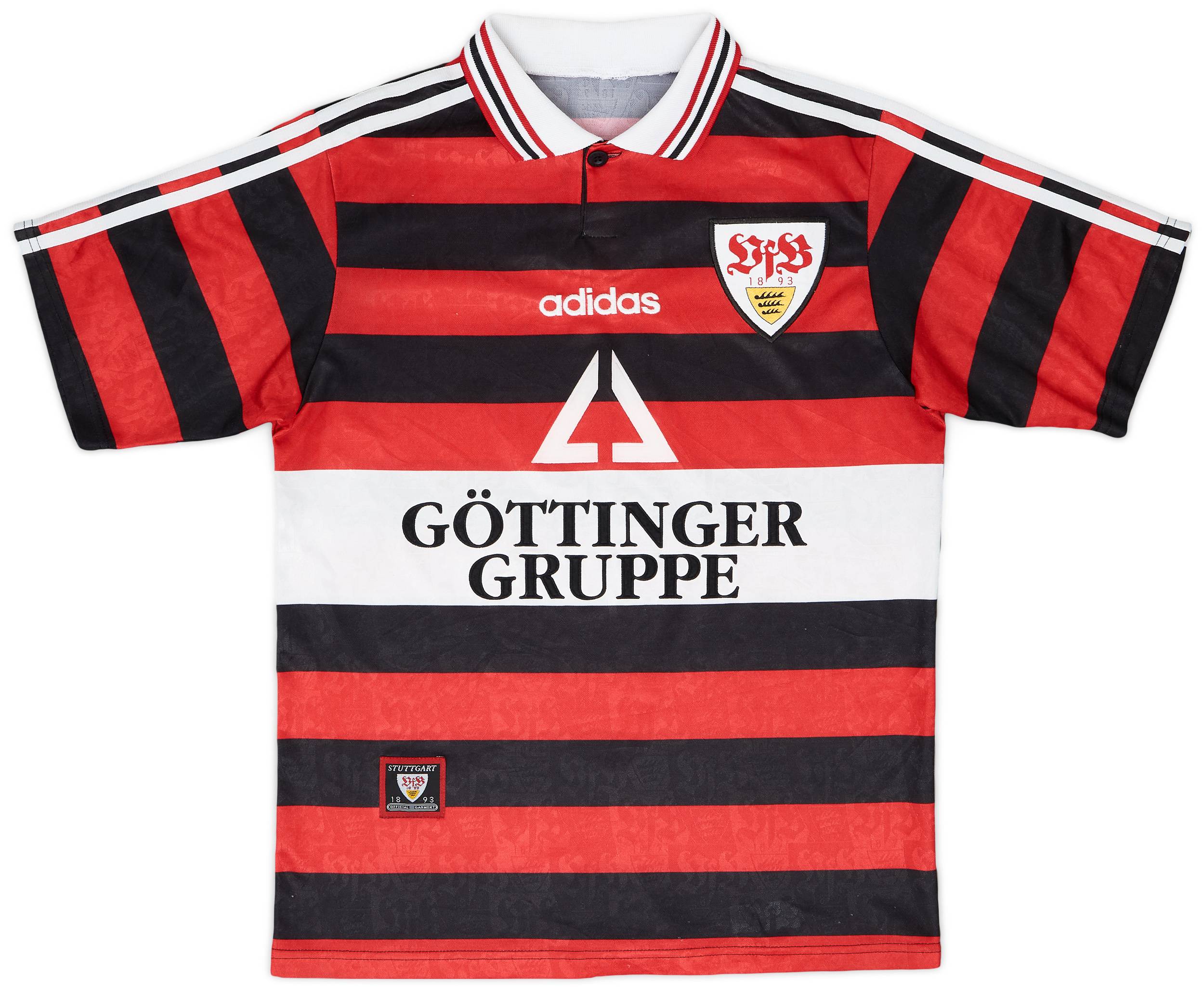 1997-98 Stuttgart Away Shirt - 8/10 - (S)