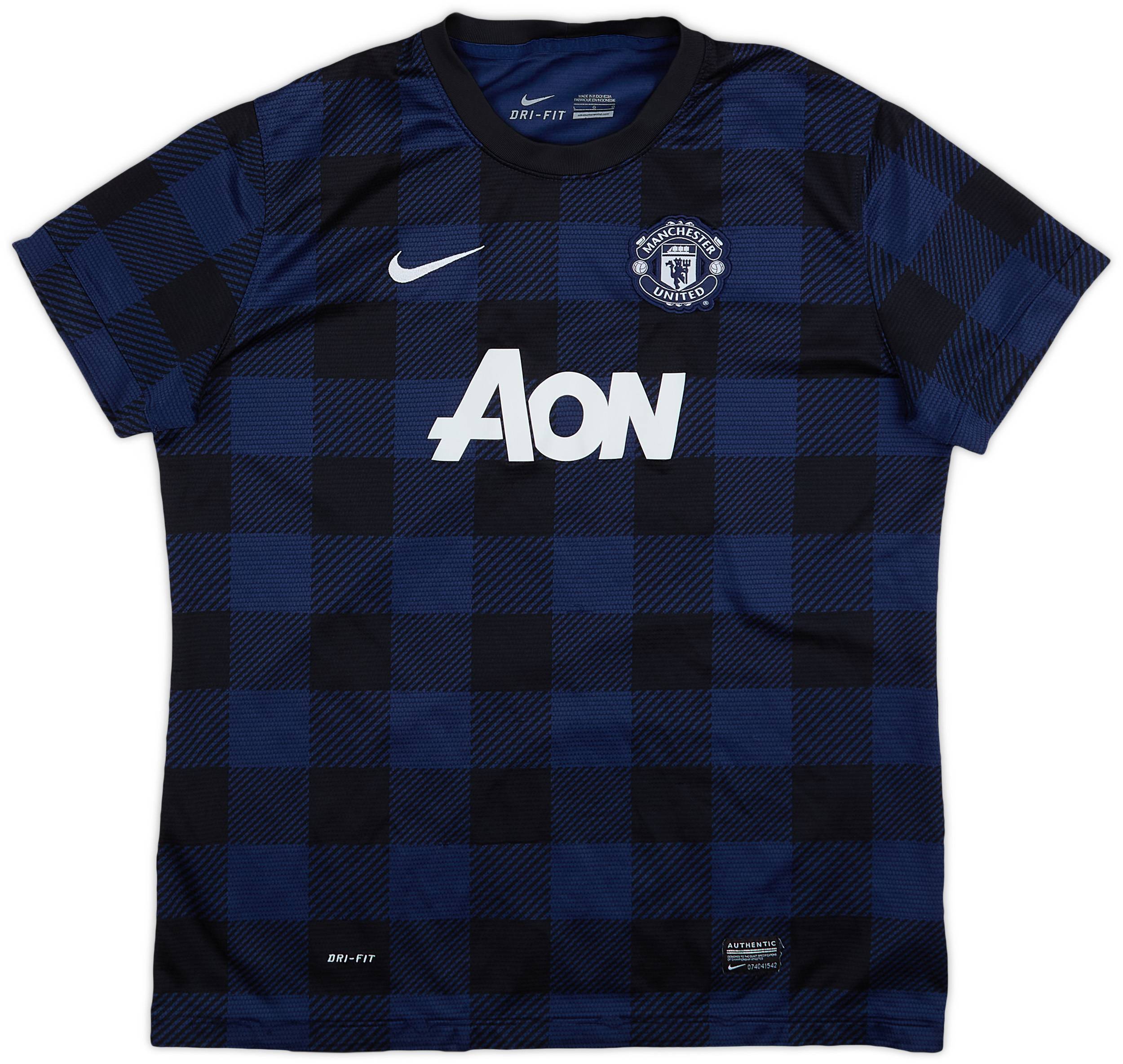2013-14 Manchester United Away Shirt - 8/10 - (Women's L)
