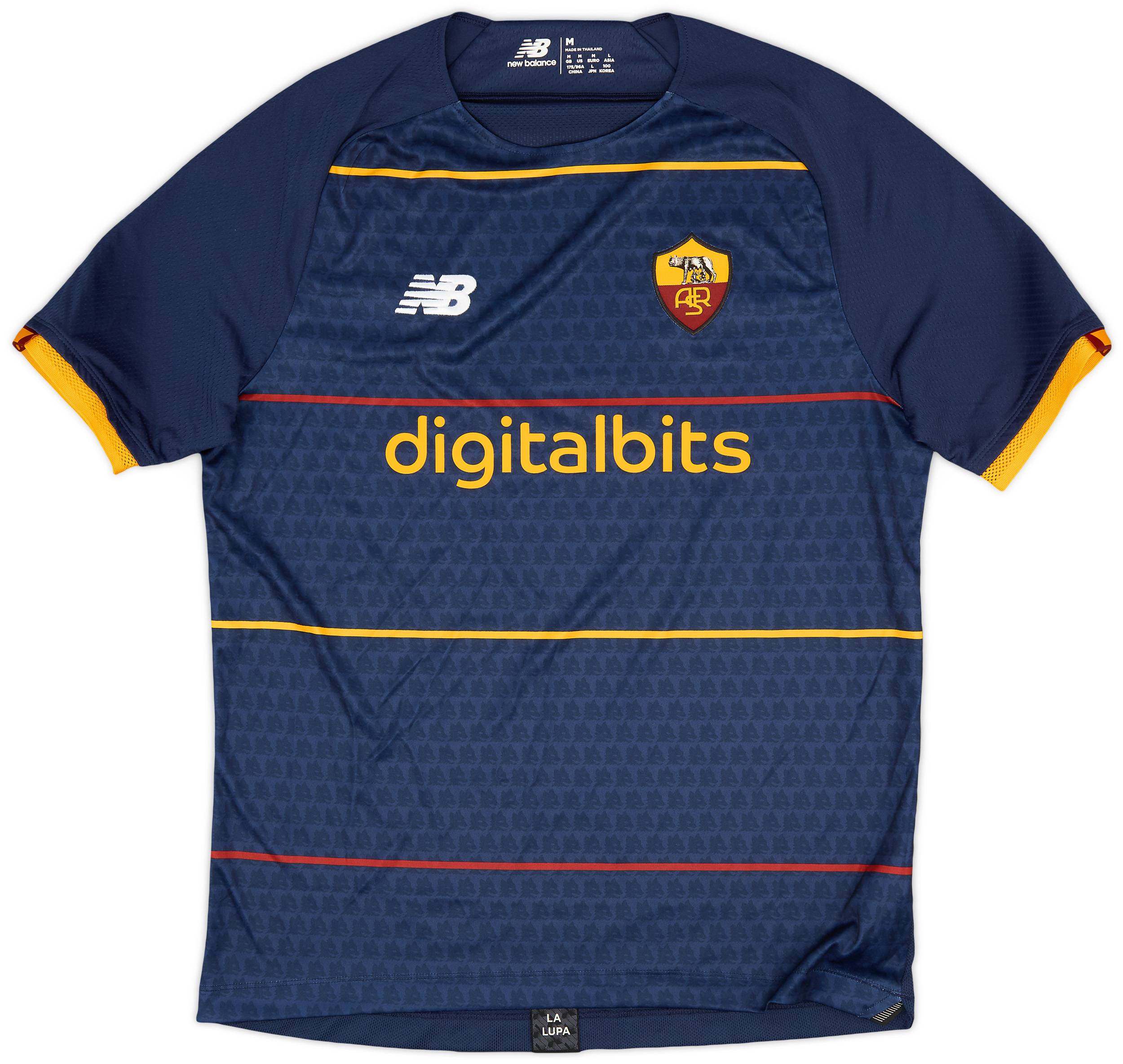 2021-22 Roma Fourth Shirt - 10/10 - (M)