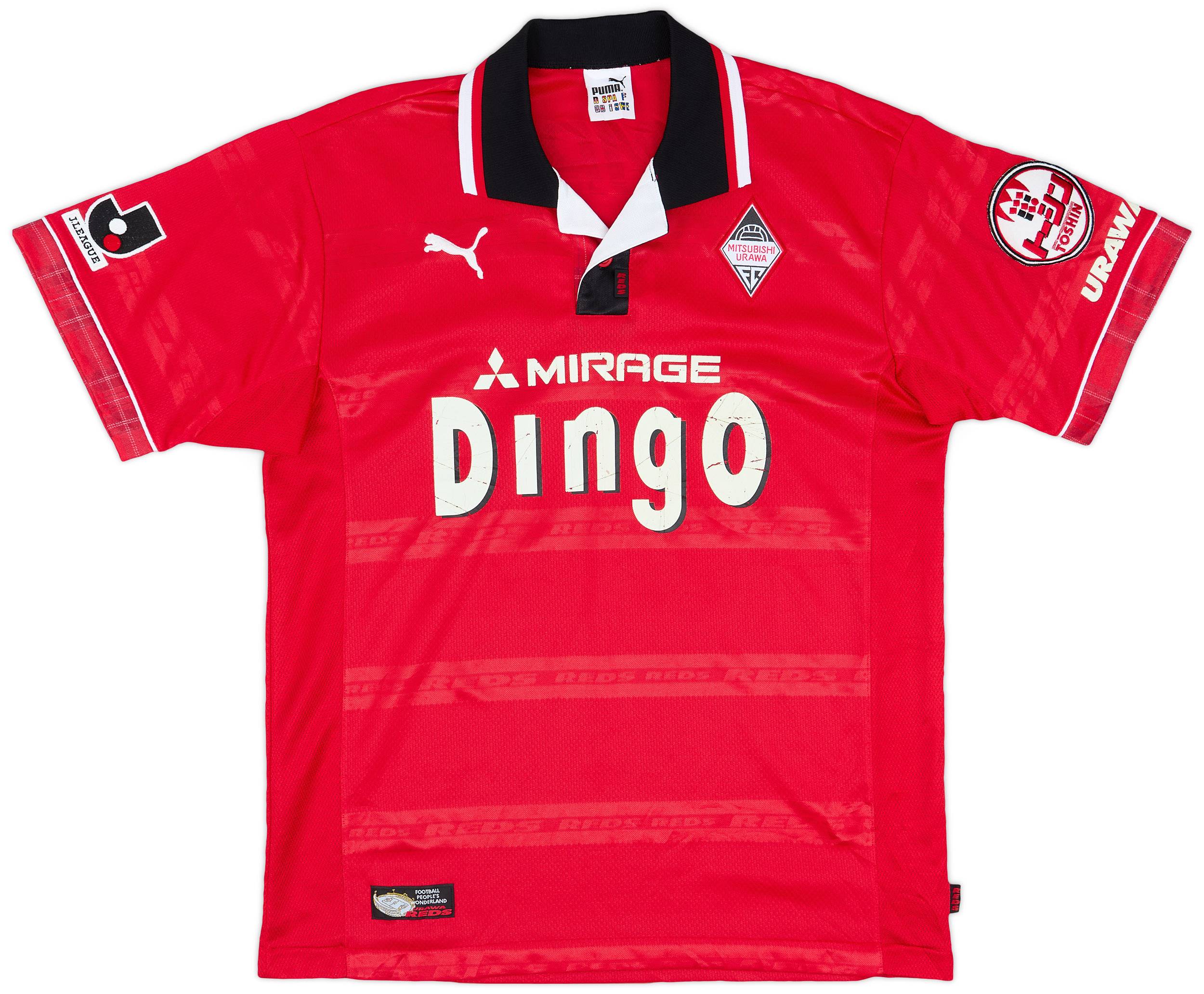 2006 Urawa Reds Away Uniform 【Vodafone】 2006 Urawa Red Diamonds Home L/S Shirt - 6/10 - (L)