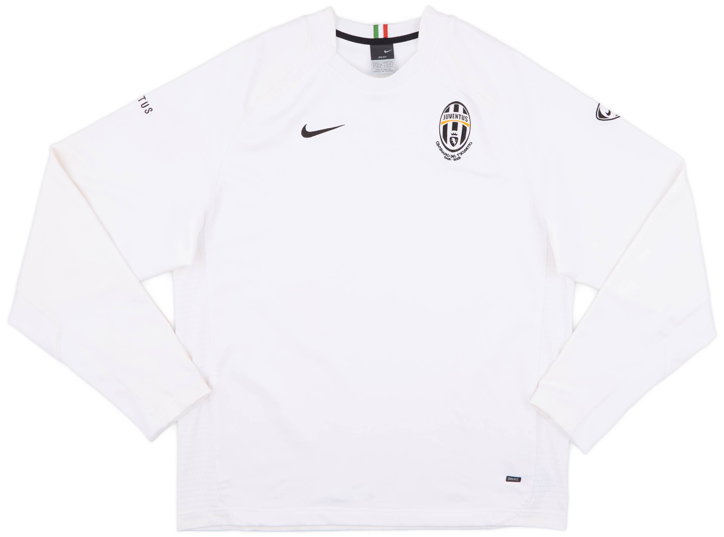 2005-06 Juventus Nike Centenary Sweat Top - 9/10 - (L)