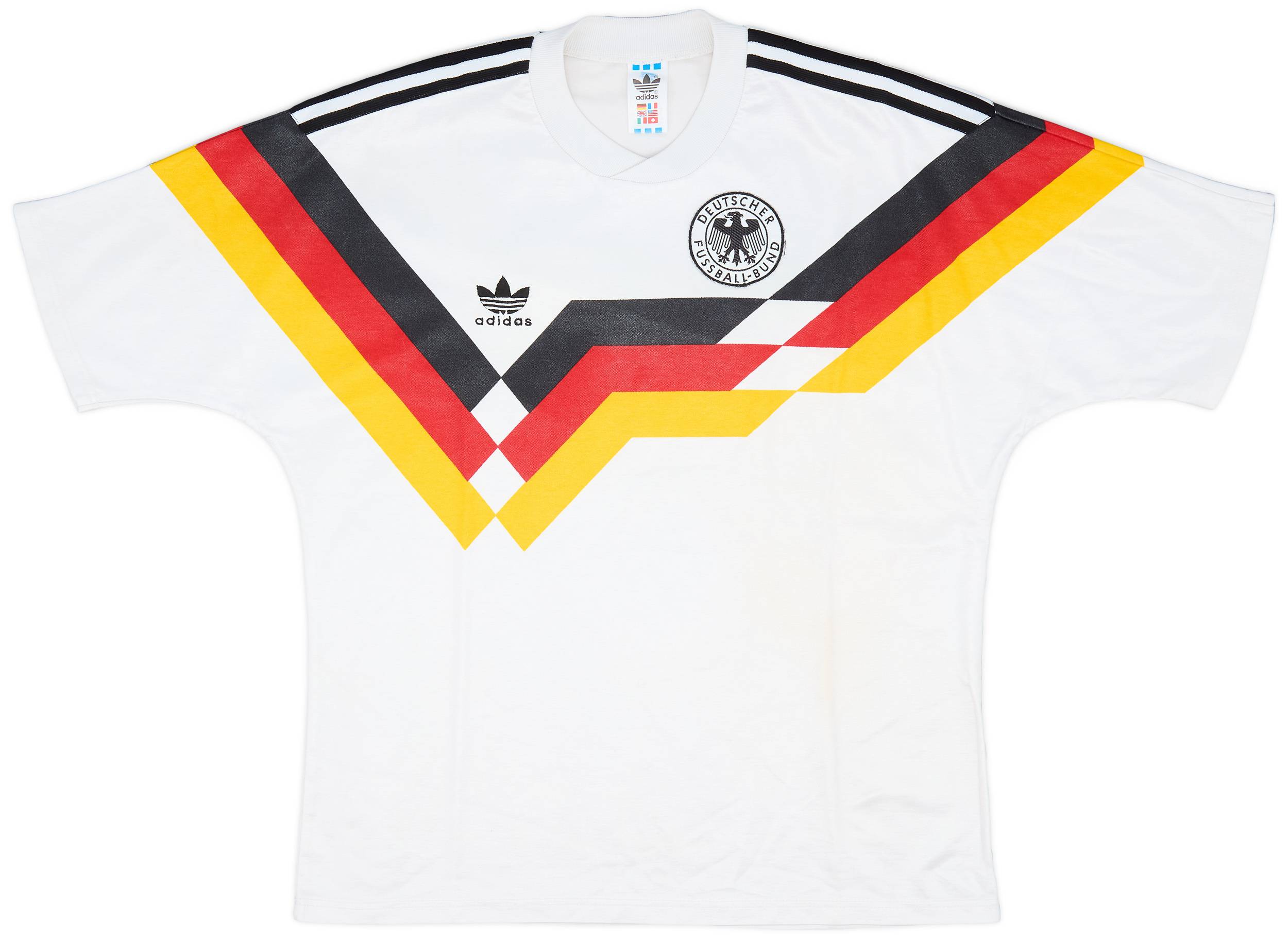 1988-90 West Germany Home Shirt - 8/10 - (M)