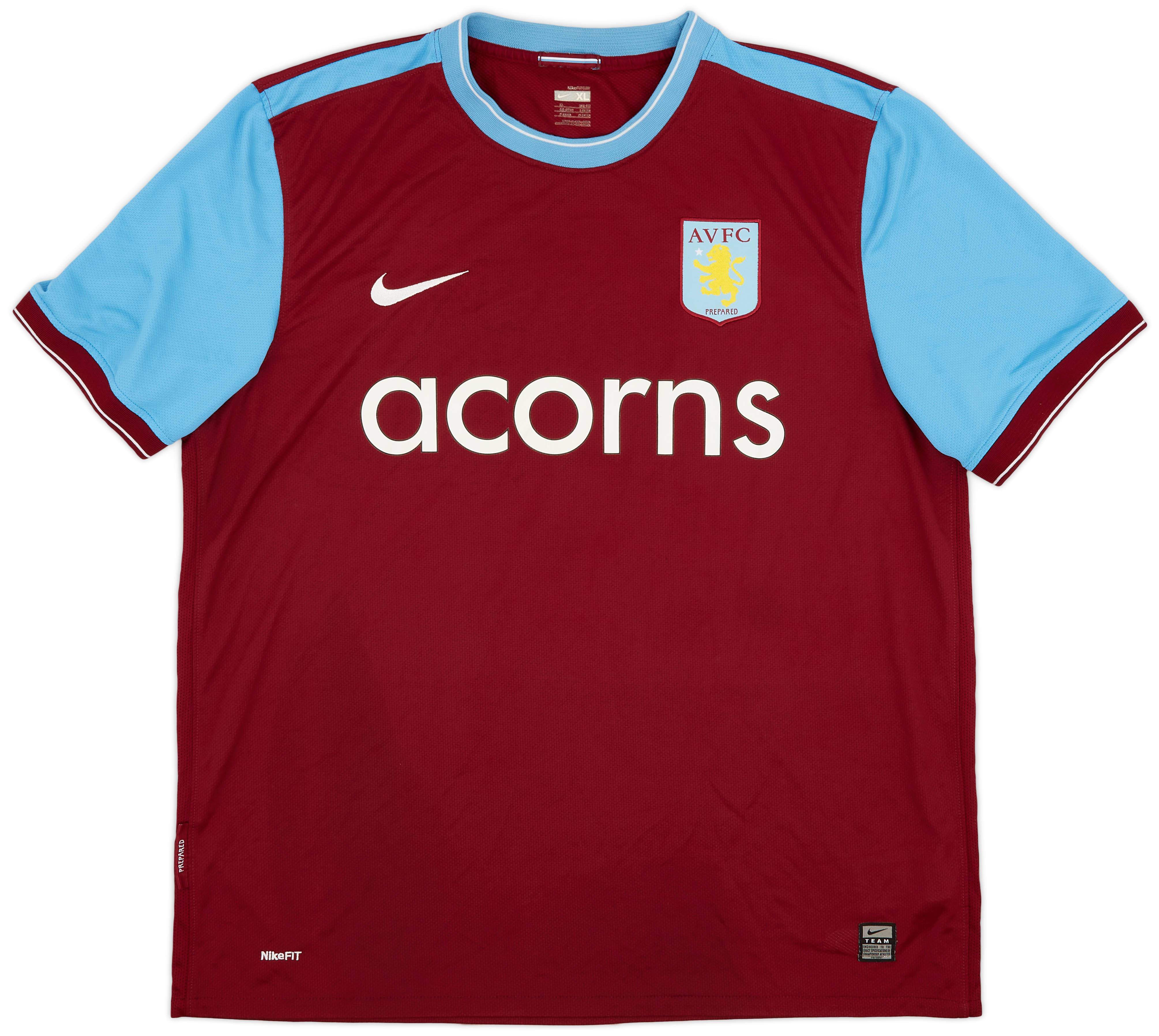 2009-10 Aston Villa Home Shirt - 8/10 - (XL)