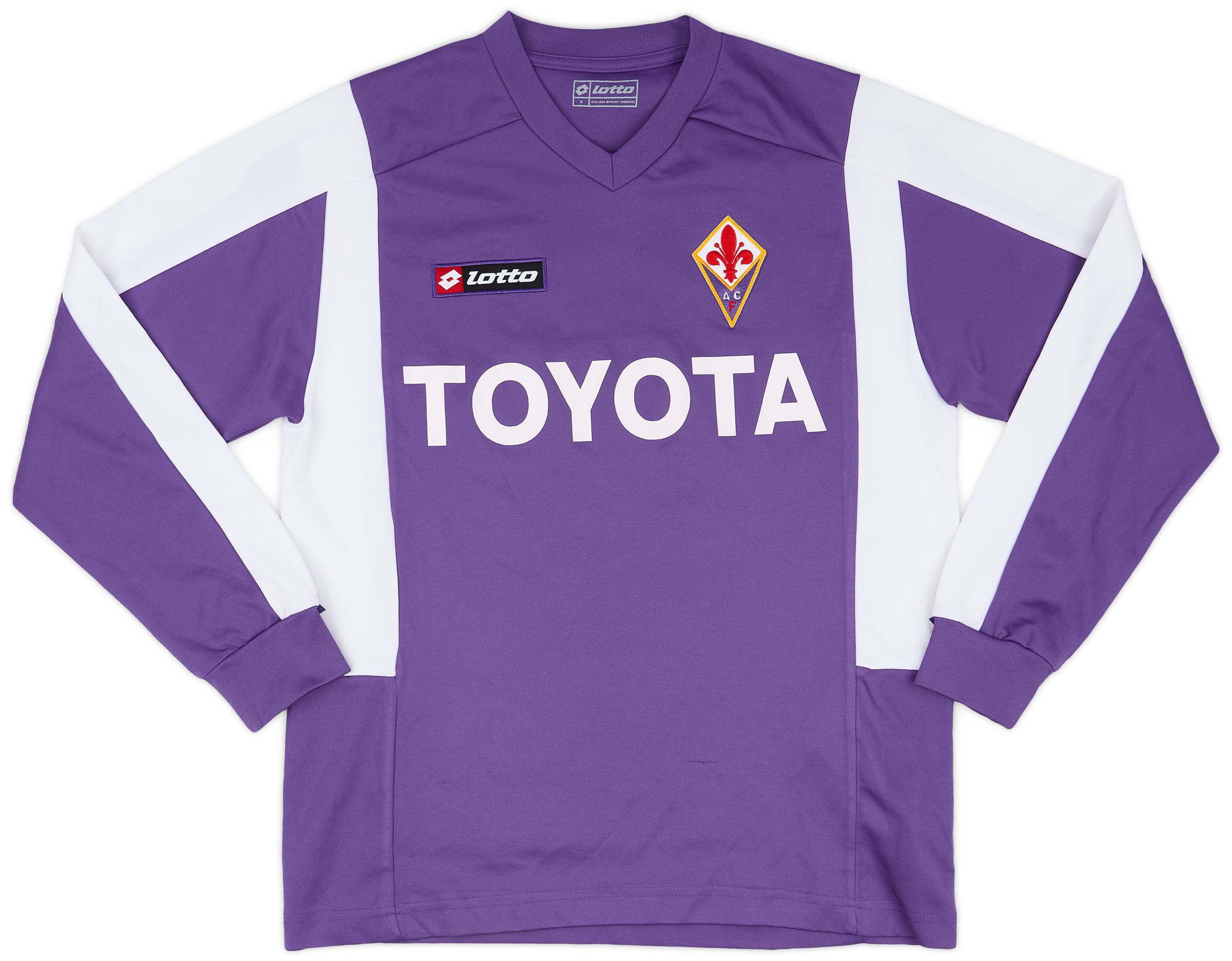 2007-08 Fiorentina Lotto Training Shirt - 8/10 - (S)