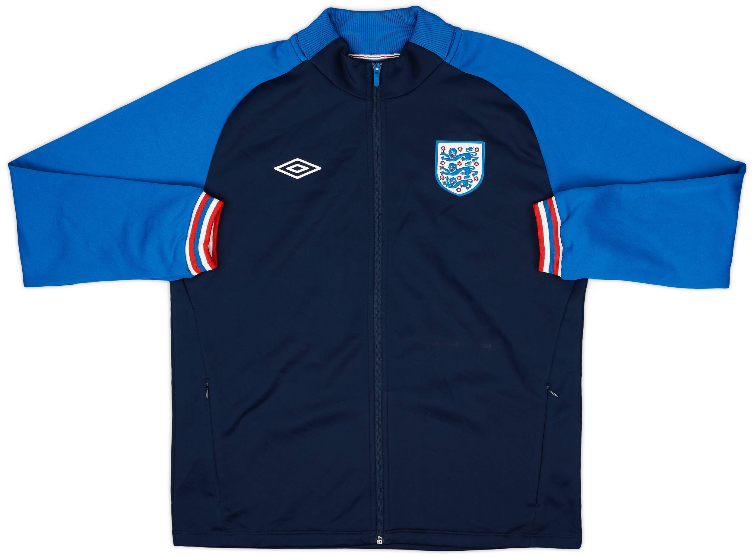 2010-11 England Umbro Track Jacket - 8/10 - (XL)