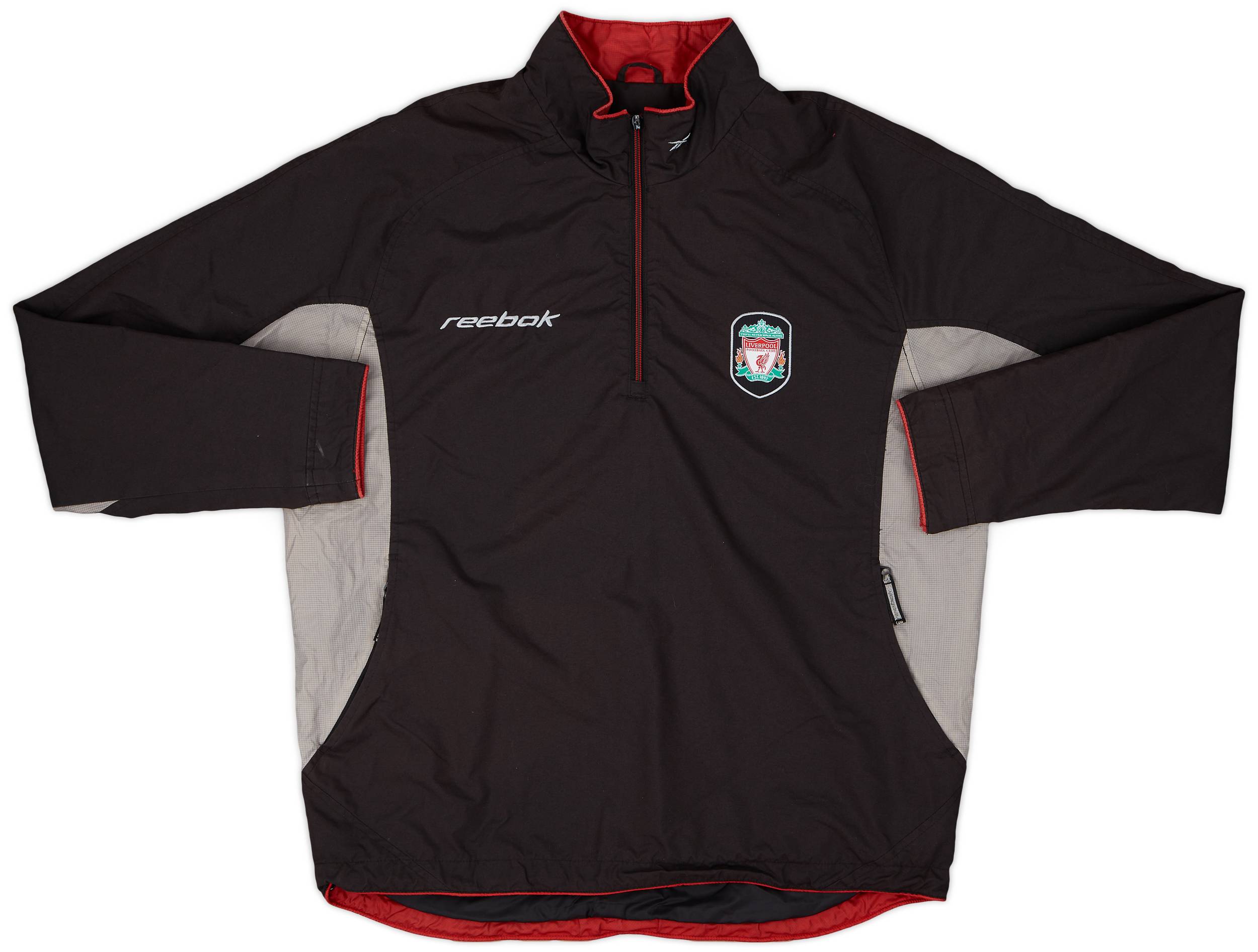 90s Reebok リヴァプール drill top 1996/97 LIVERPOOL Vintage Reebok Football Drill Top (S/M