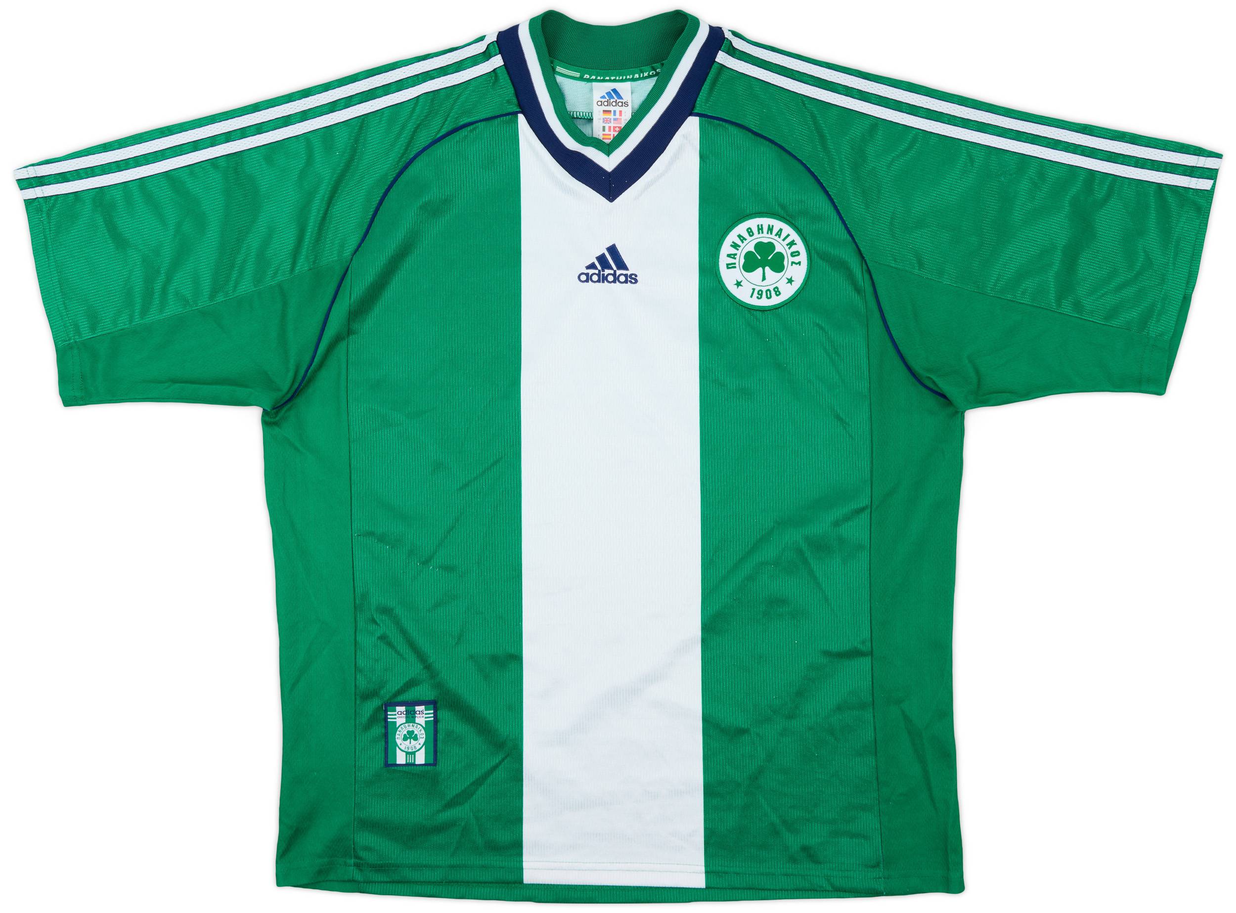 1998-99 Panathinaikos Home Shirt - 9/10 - (L)
