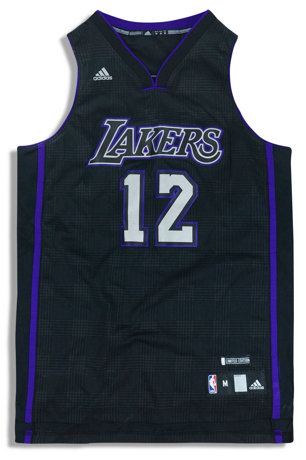 2010 11 LA Lakers Brown 12 Limited Edition adidas Swingman Jersey Alternate M
