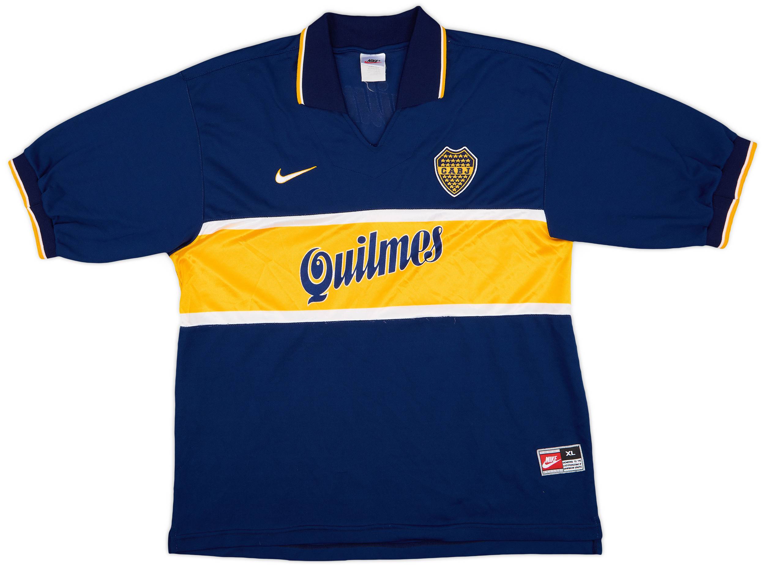 1997-98 Boca Juniors Home Shirt - 7/10 - (XL)