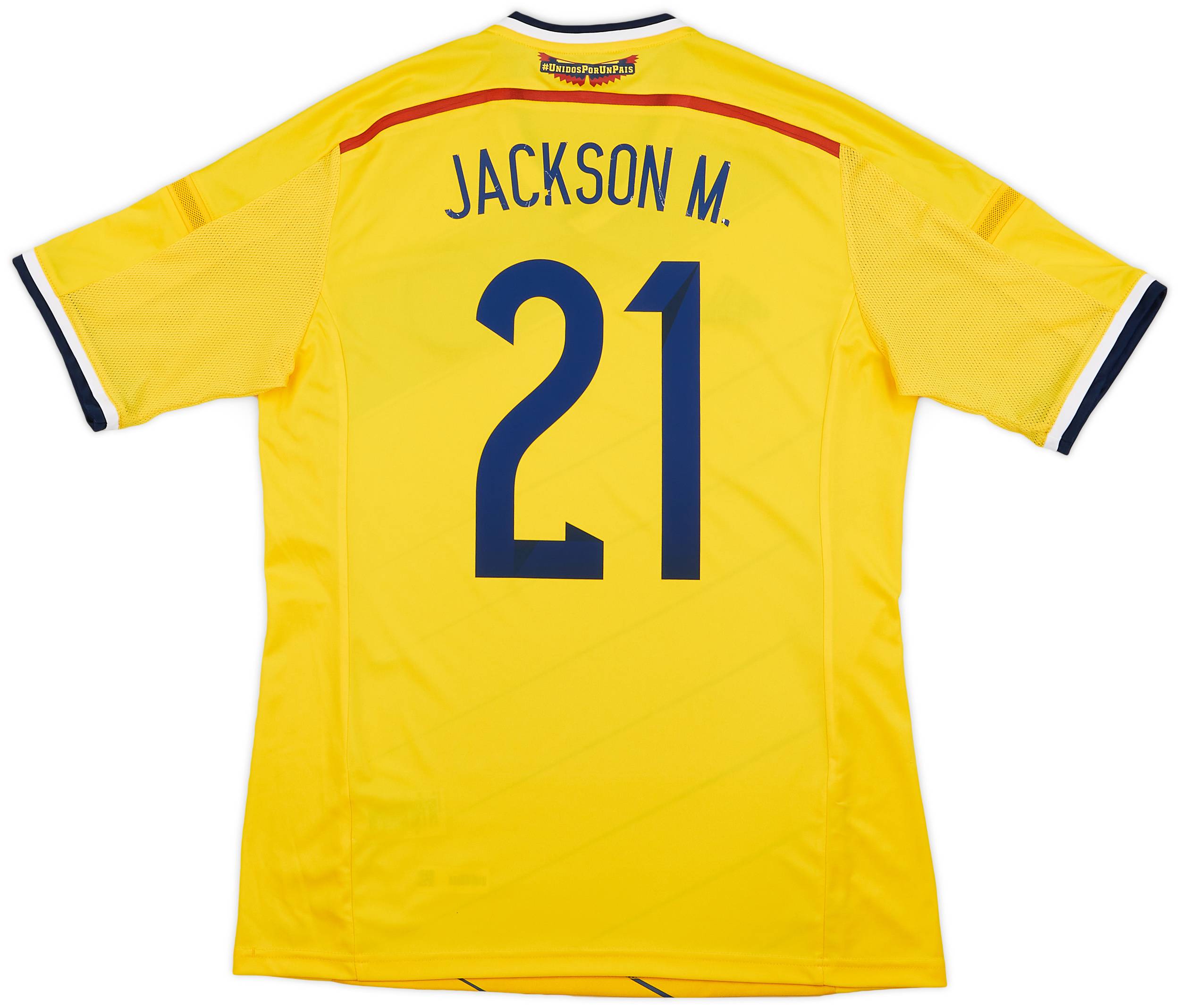 2014-15 Colombia Home Shirt Jackson M. #21 - 7/10 - (M)