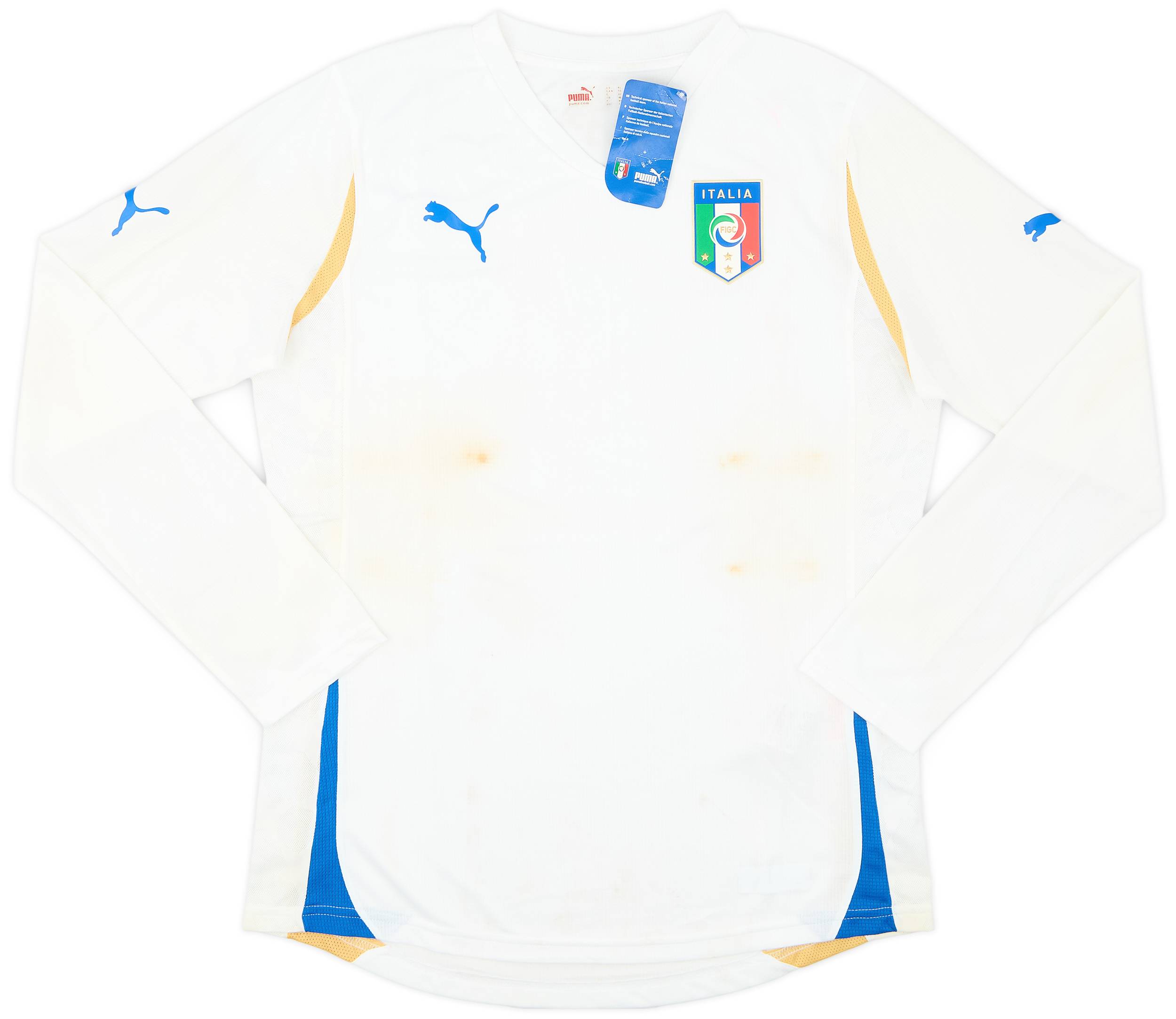 2010-12 Italy Women Player Issue Away L/S Shirt (L)