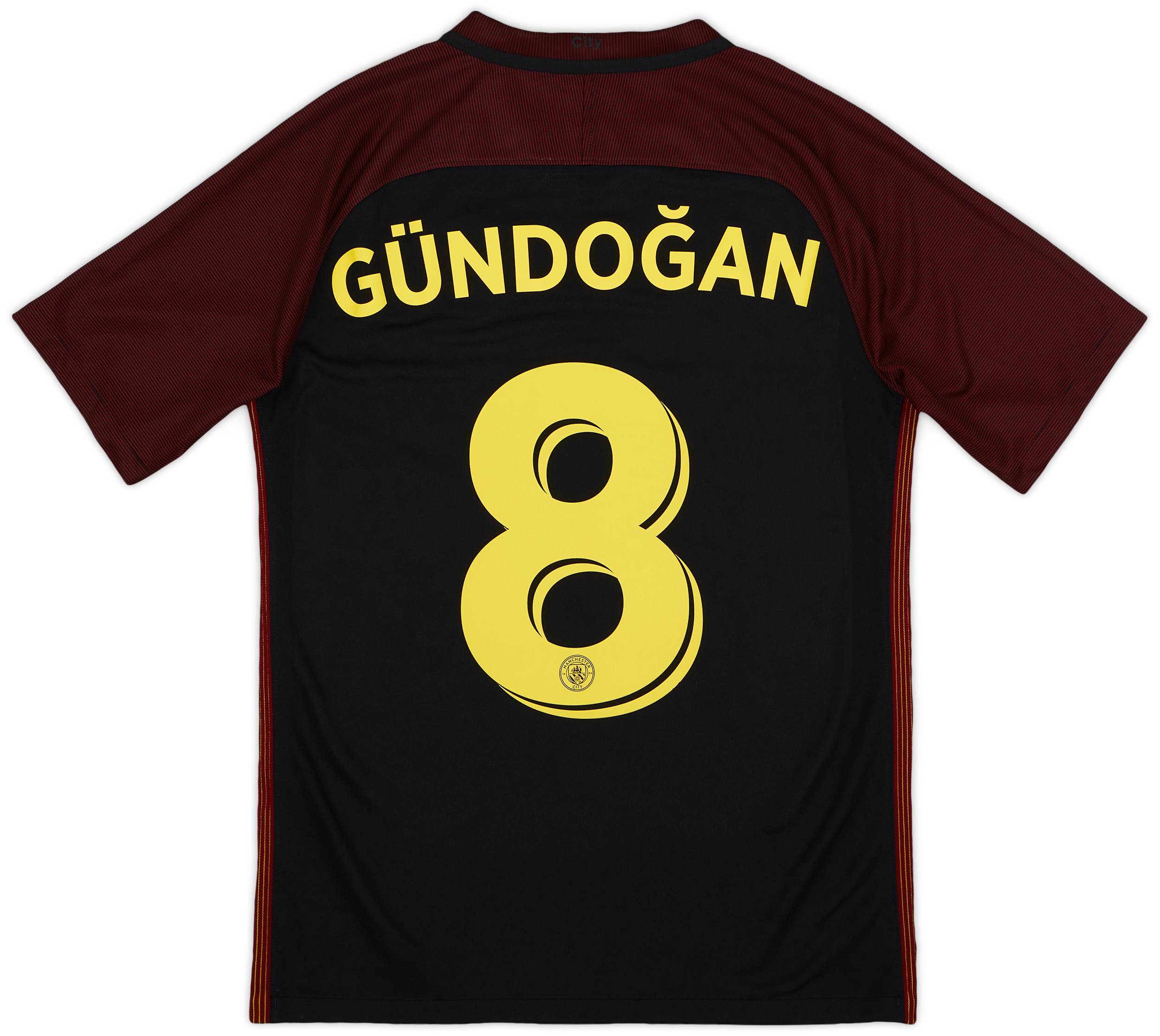 2016-17 Manchester City Away Shirt Gundogan #8 - 9/10 - (S)