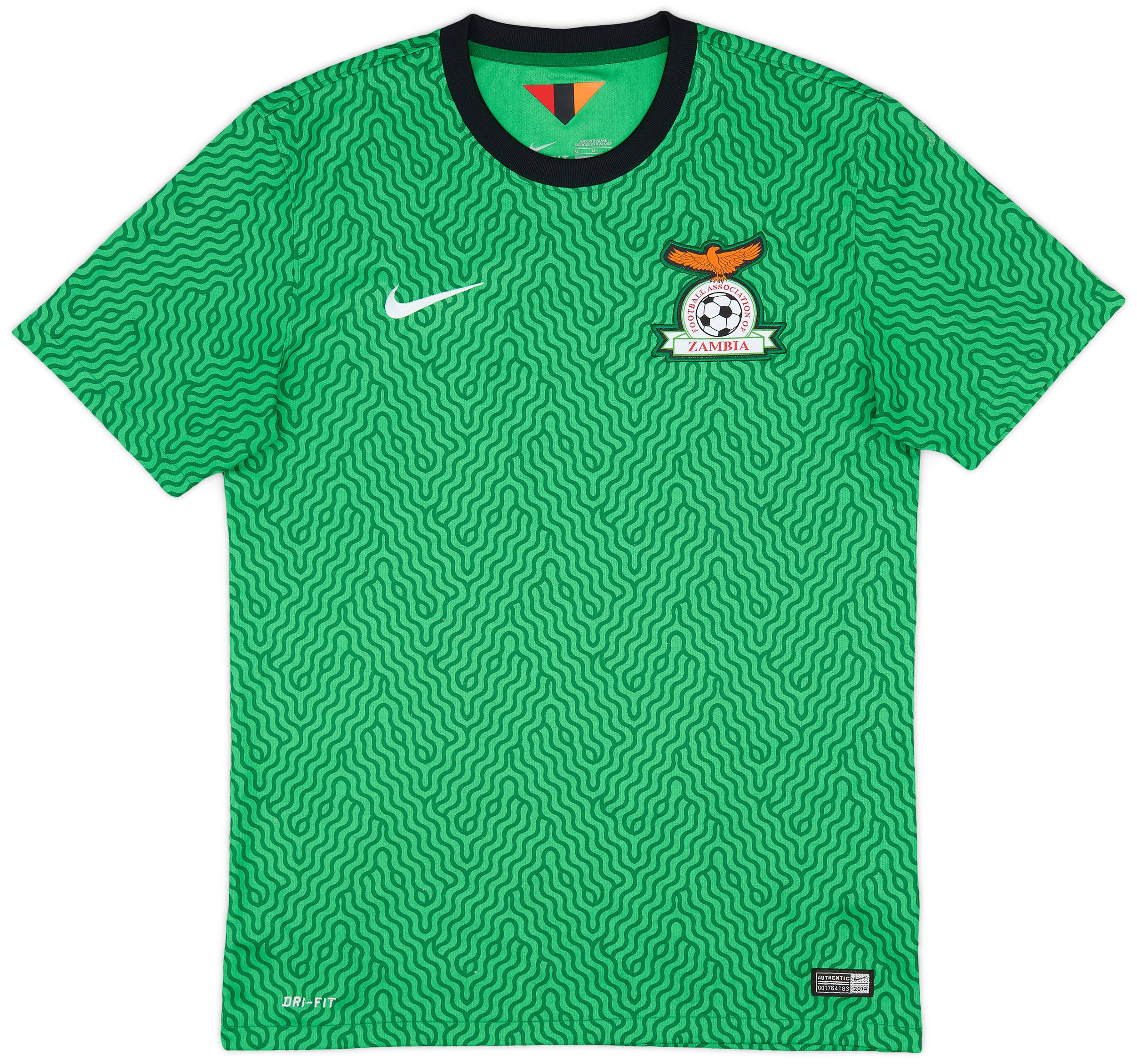 2014-16 Zambia Home Shirt - 8/10 - (M)