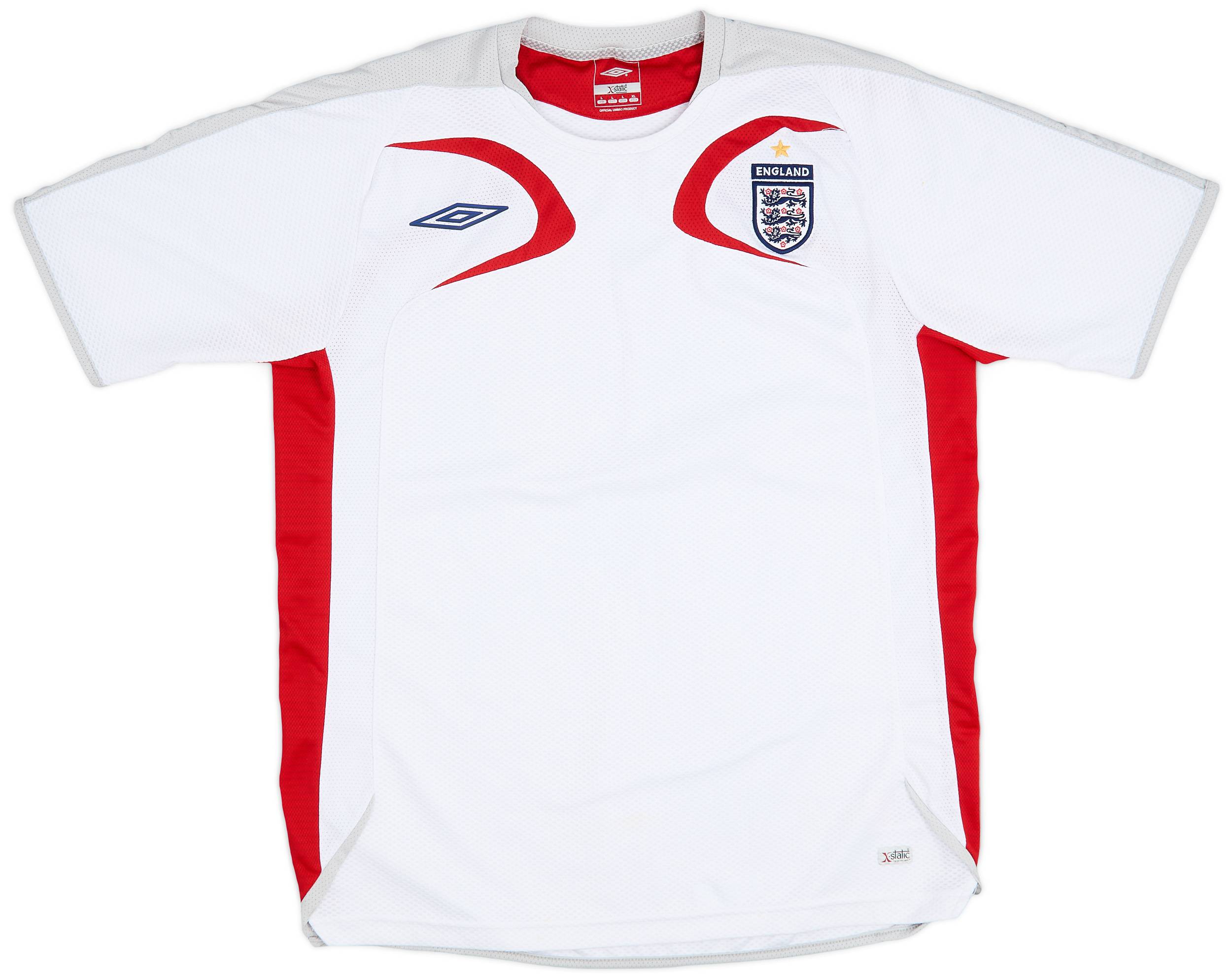 2005-06 England Umbro Training Shirt - 9/10 - (L)