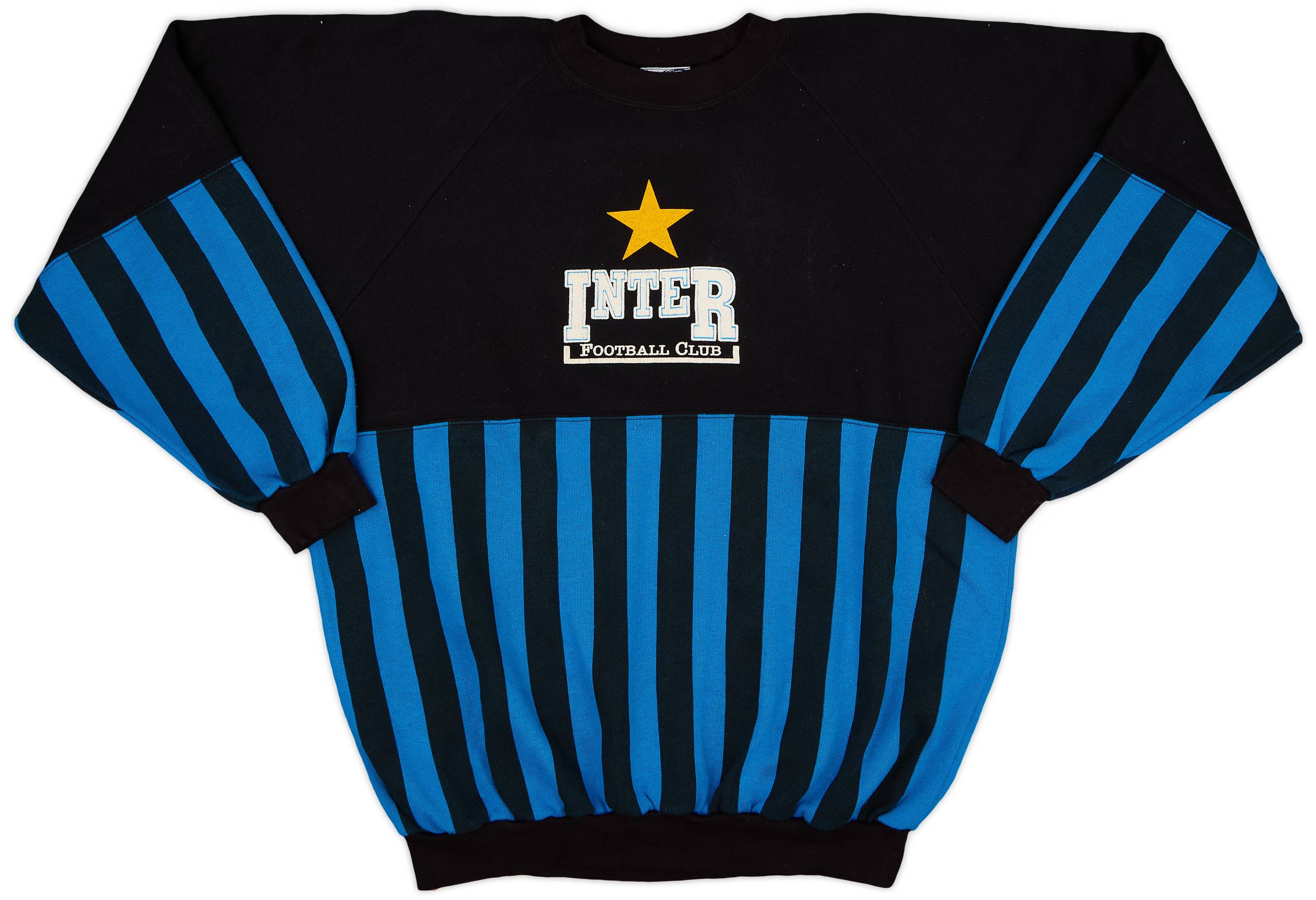 1990 91 Inter Milan Le Felpe Dei Grandi Sweat Top 8 10 L