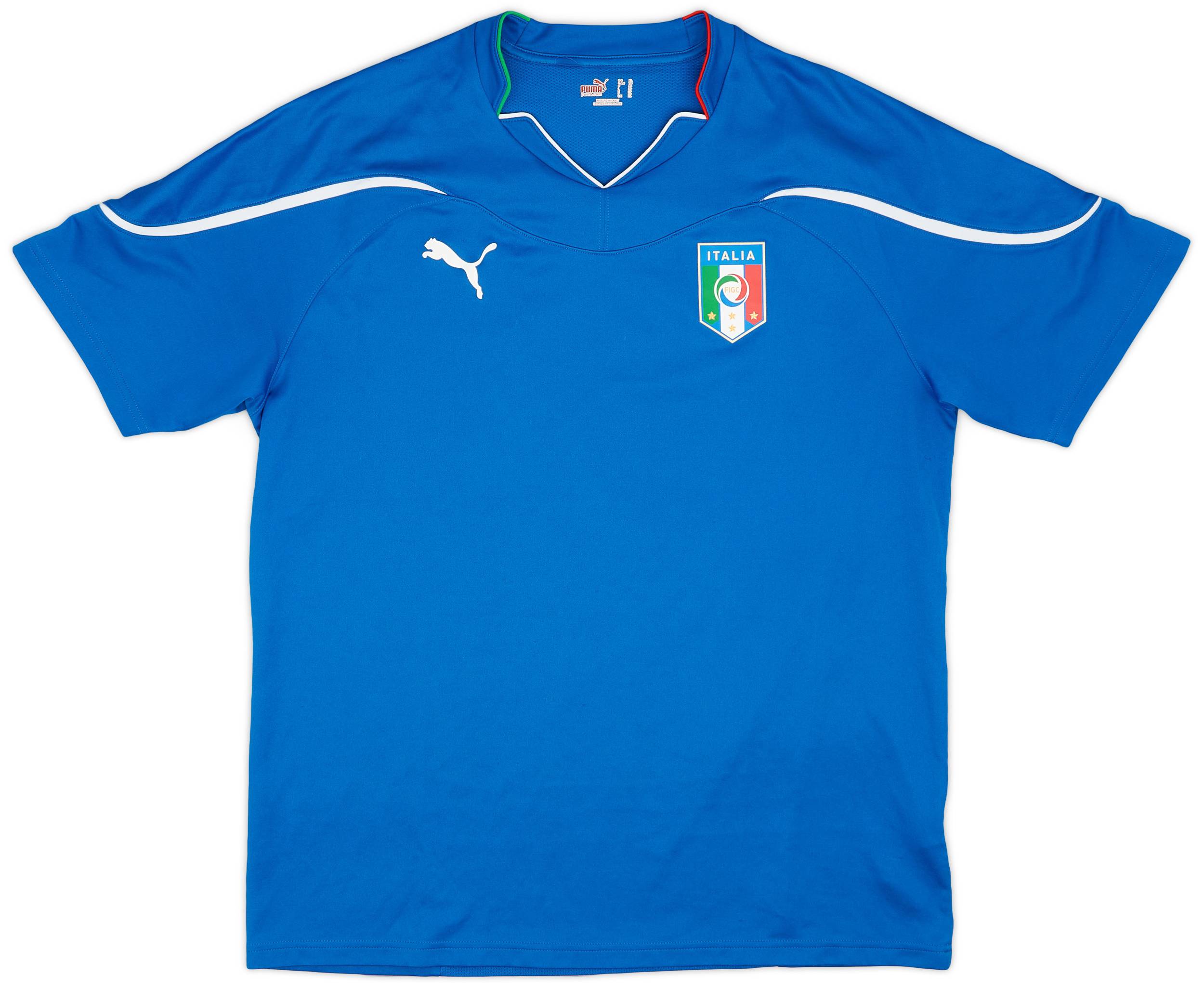 2010-12 Italy Basic Home Shirt - 8/10 - (XL)
