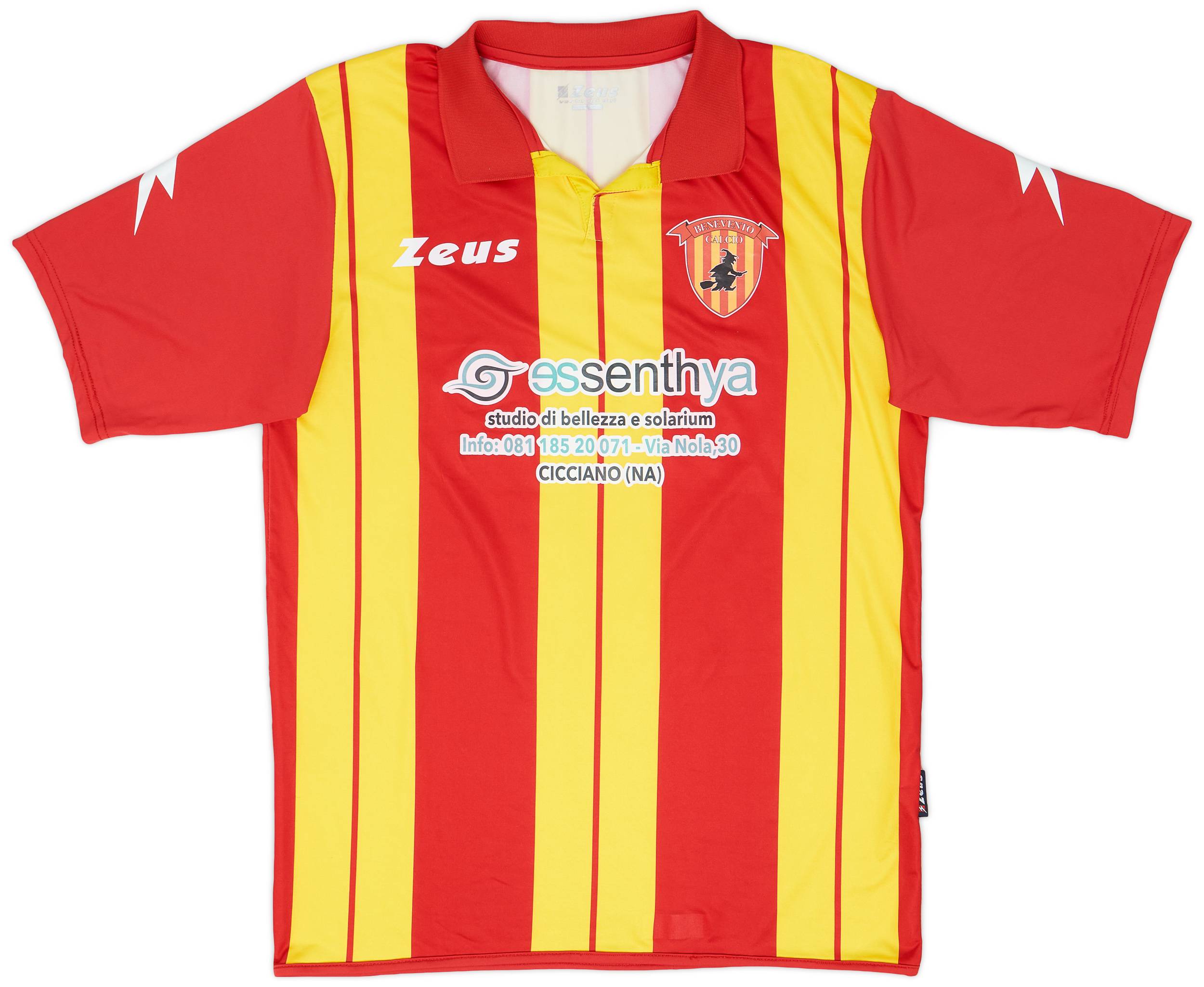 2007-08 Benevento Home Shirt #9 - 9/10 - (L)