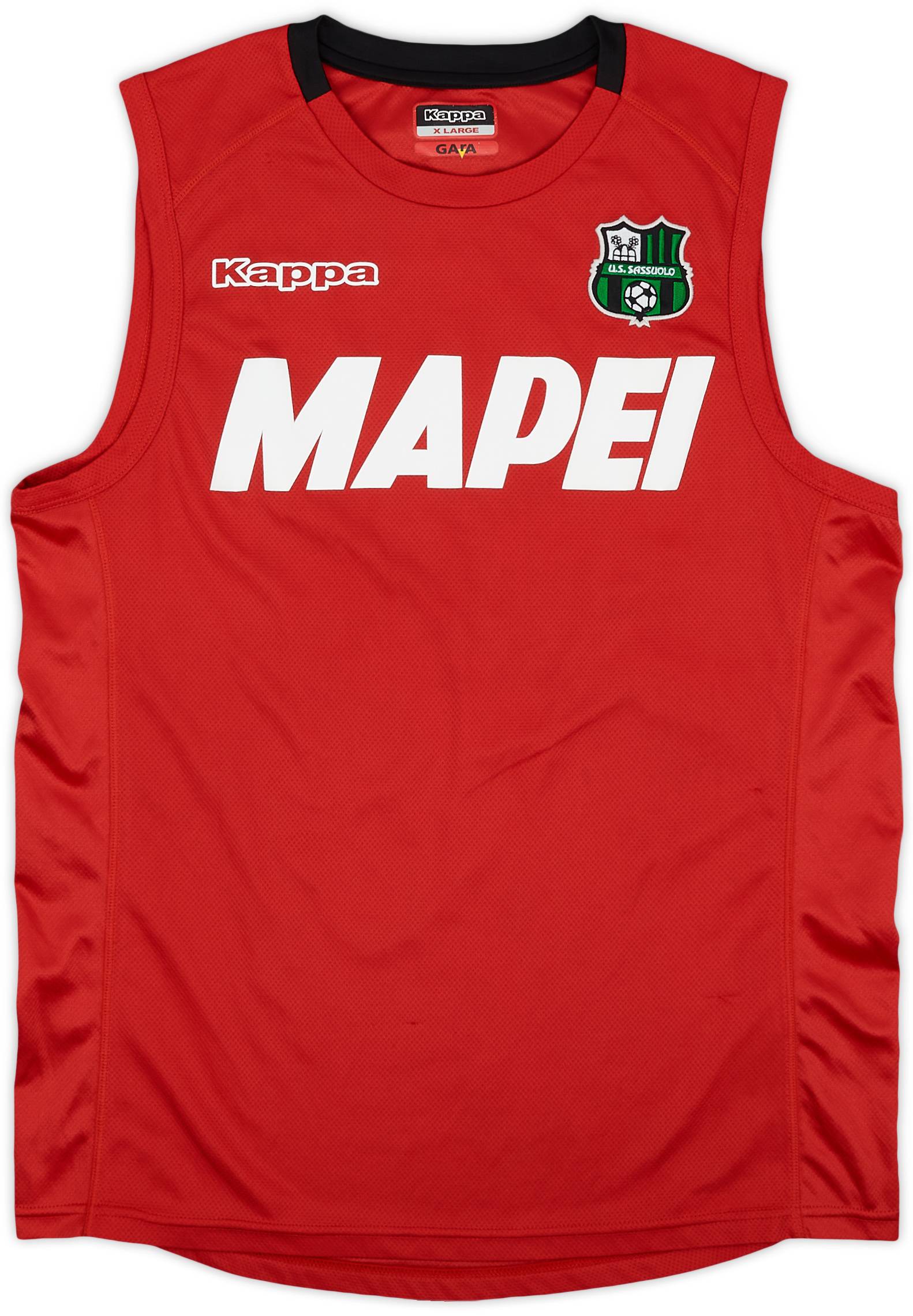 2018-19 Sassuolo Kappa Training Vest - 9/10 - (XL)
