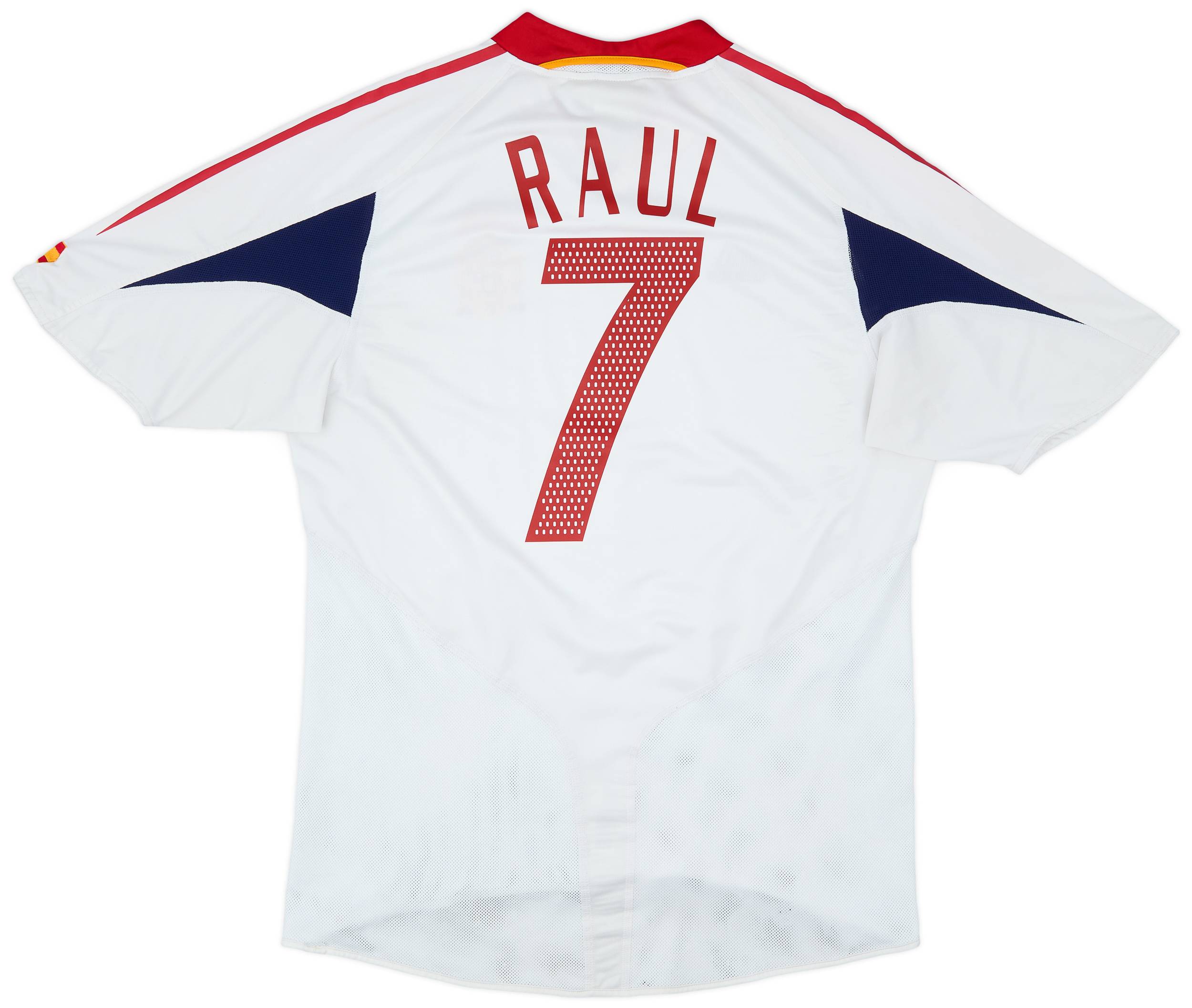 2004-06 Spain Away Shirt Raul #7 - 8/10 - (L)