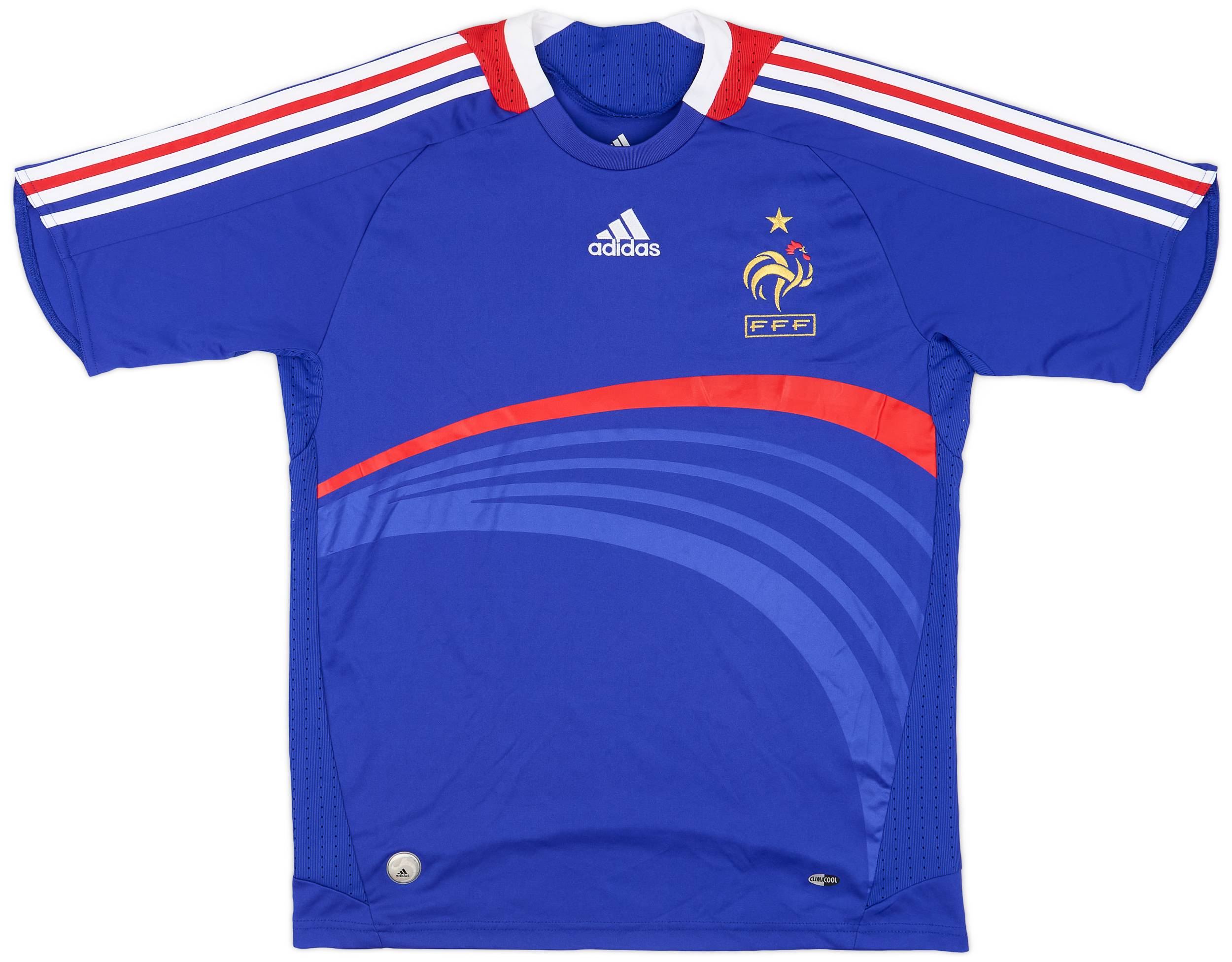 2007-08 France Home Shirt - 8/10 - (XL.Boys)