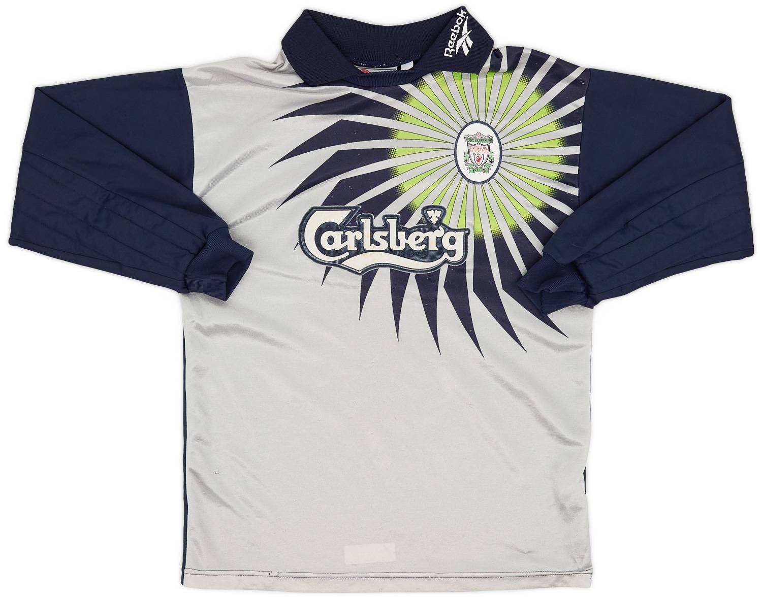 1997-98 Liverpool GK Shirt - 7/10 - (M.Boys)