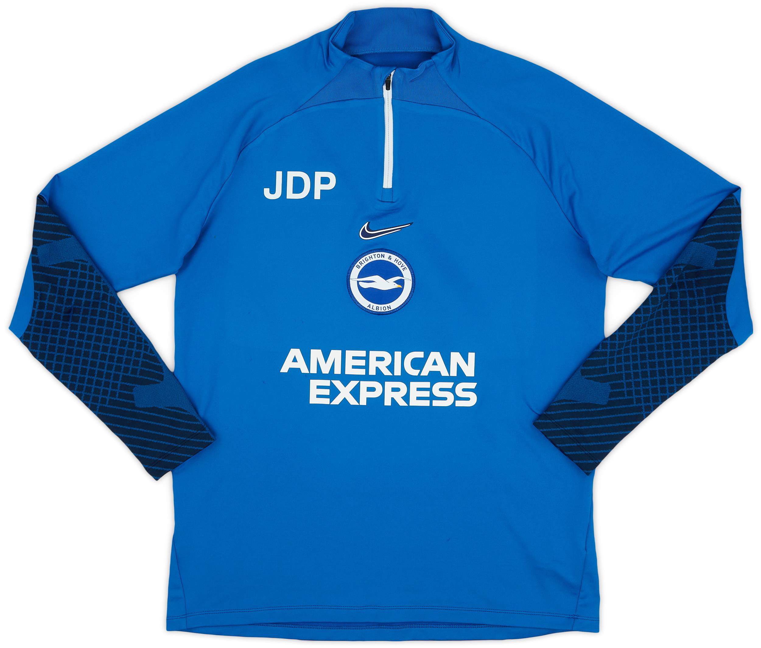 2022 23 Brighton Nike Staff Issue Drill Top JDP 9 10 L
