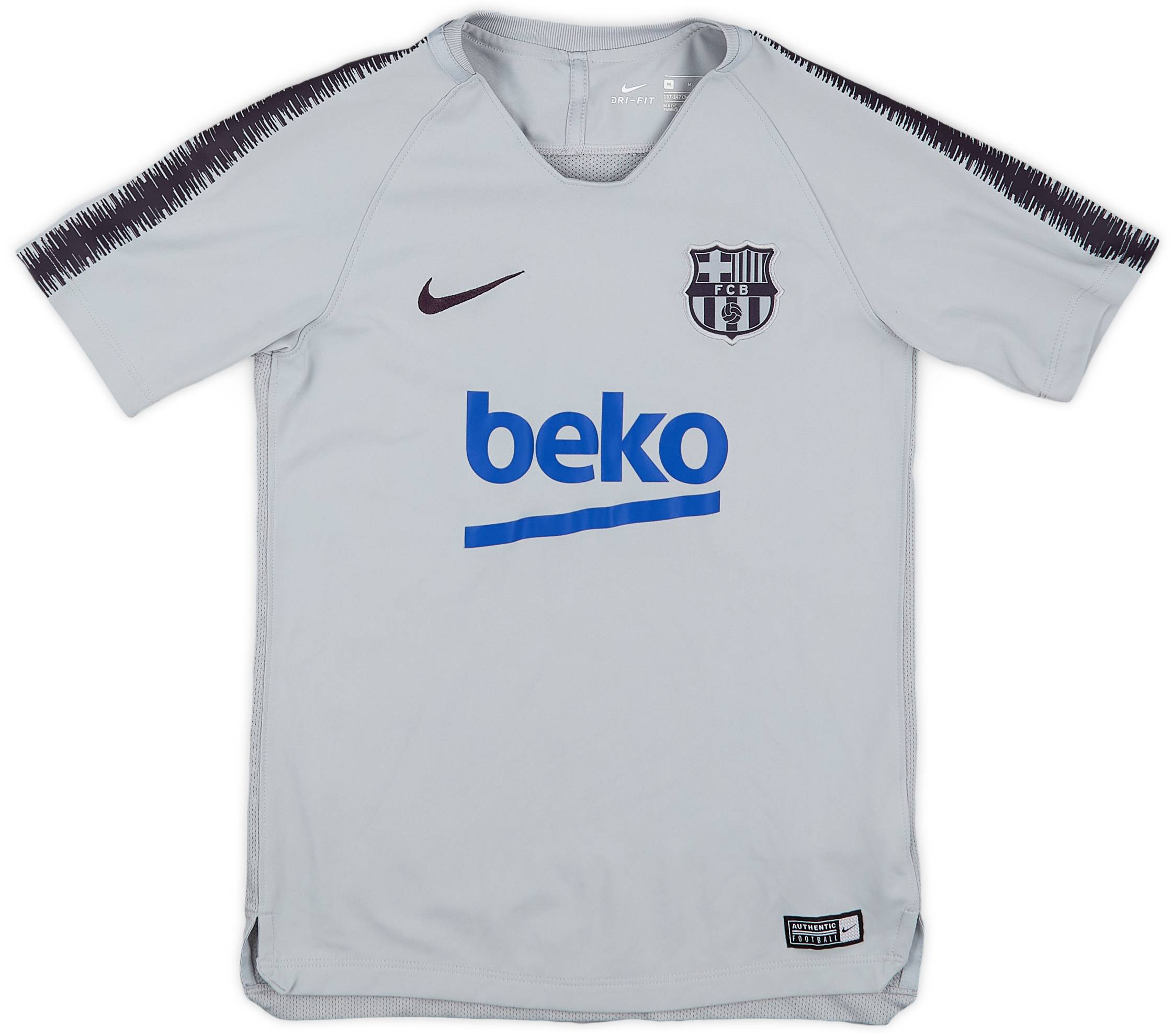 2018-19 Barcelona Nike Training Shirt - 9/10 - (M.Boys)
