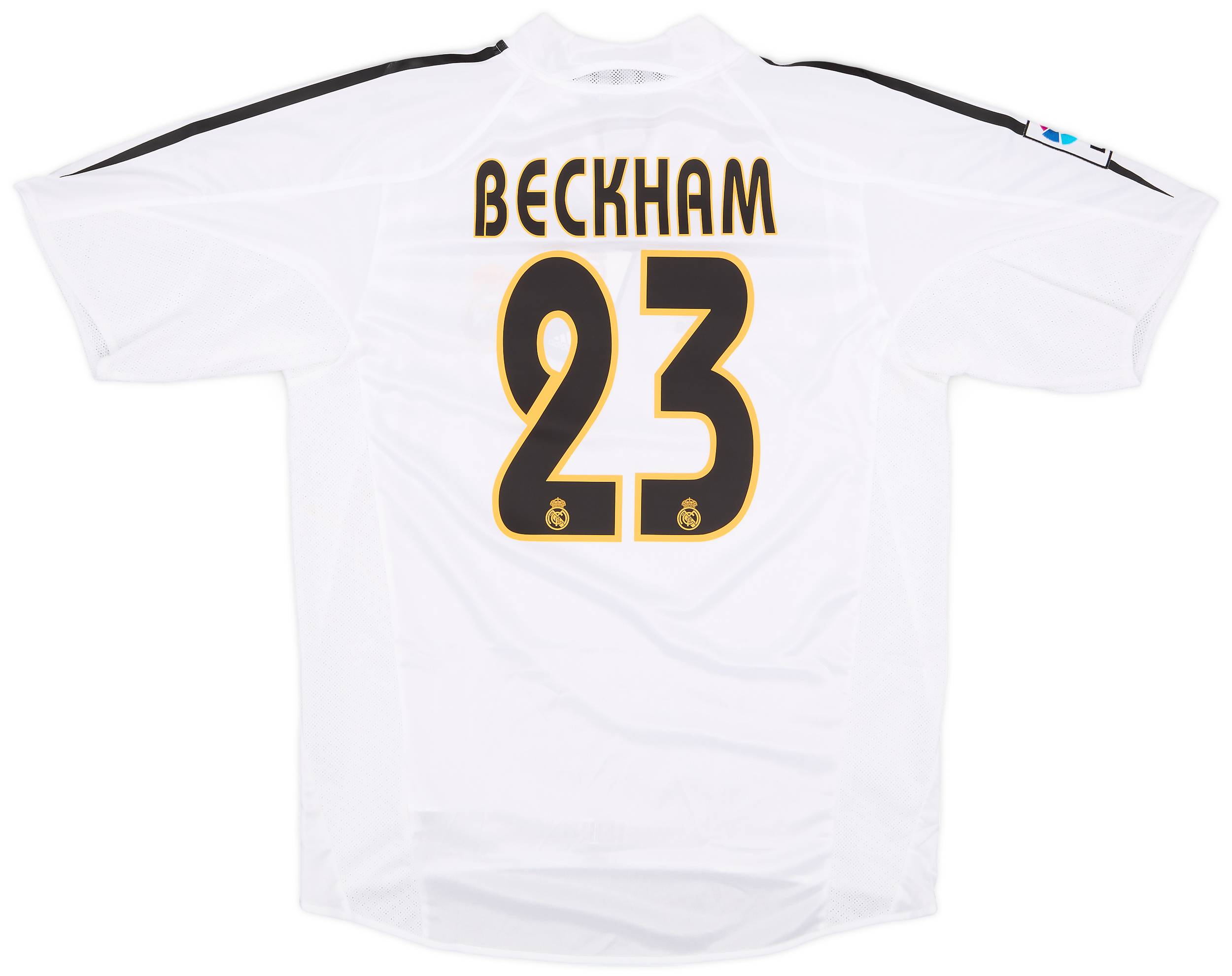 2004-05 Real Madrid Home Shirt Beckham #23 (S)