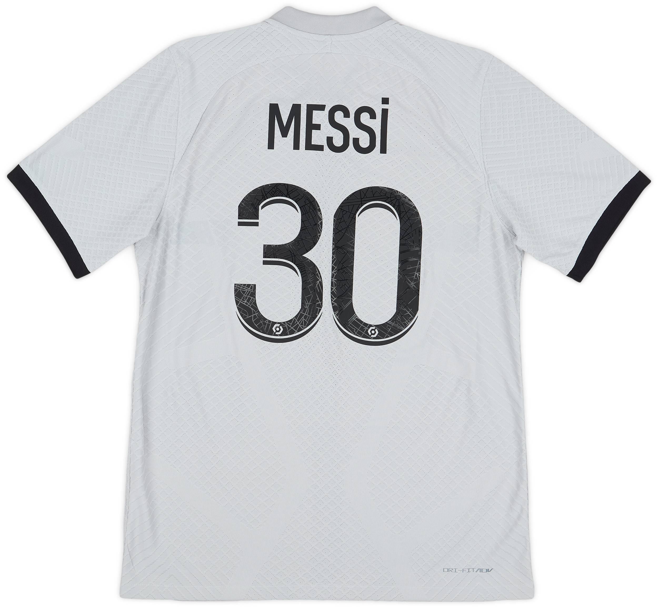 2022 23 Paris Saint Germain Authentic Away Shirt Messi 30 9 10 M