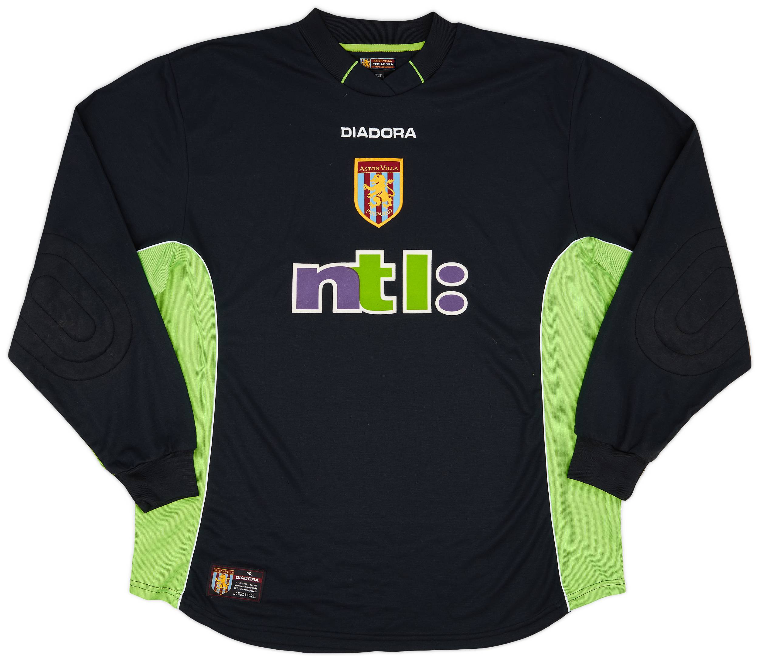 2000-01 Aston Villa GK Shirt - 7/10 - (XL)