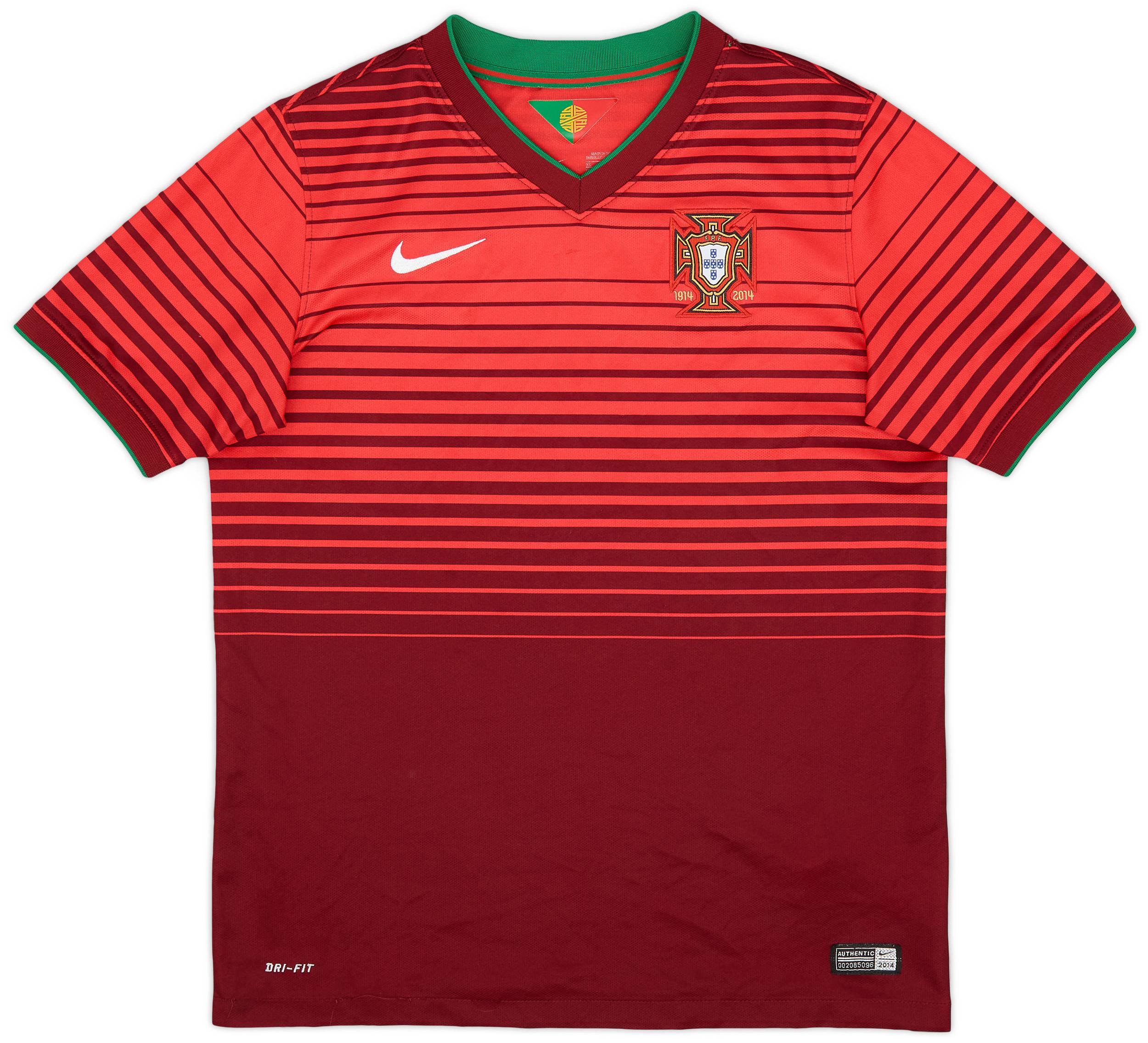 2014-15 Portugal Home Shirt - 8/10 - (XL.Boys)