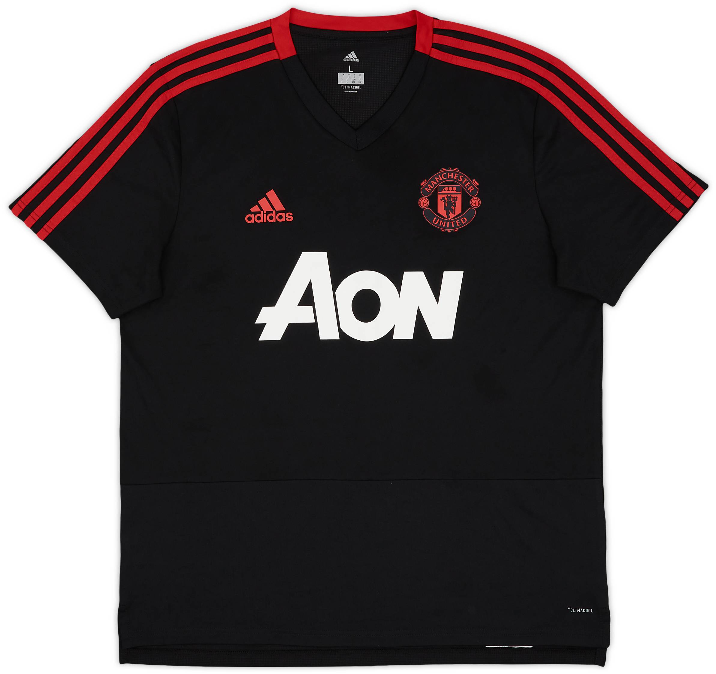 2018-19 Manchester United adidas Training Shirt - 9/10 - (L)
