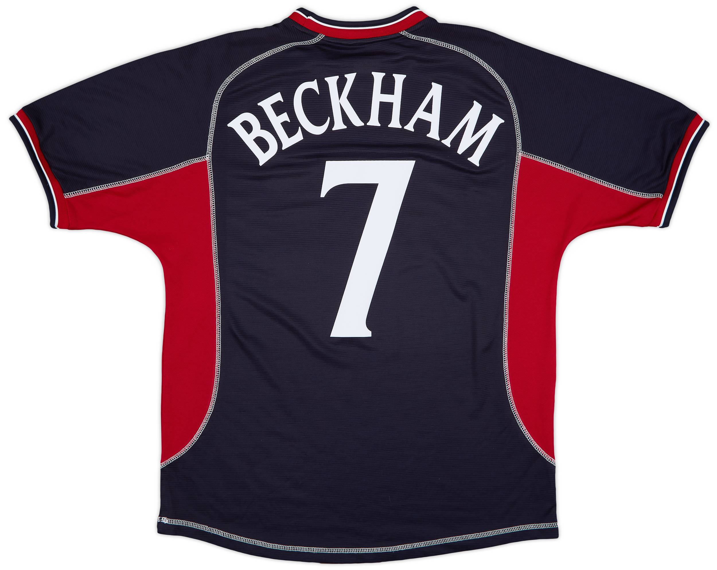 2000-01 Manchester United Third Shirt Beckham #7 - 9/10 - (L)