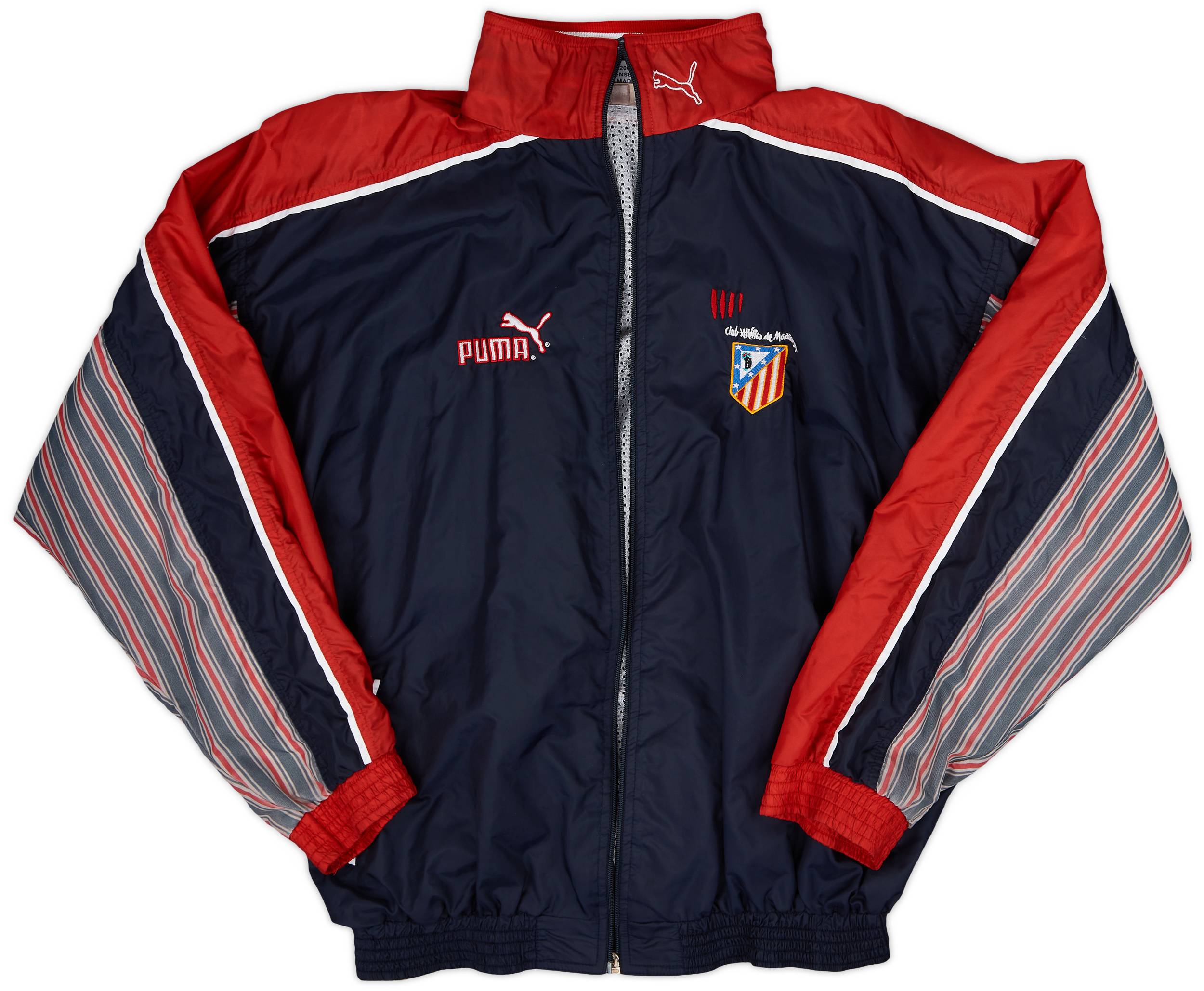 1997-98 Atletico Madrid Puma Track Jacket - 4/10 - (XXL)