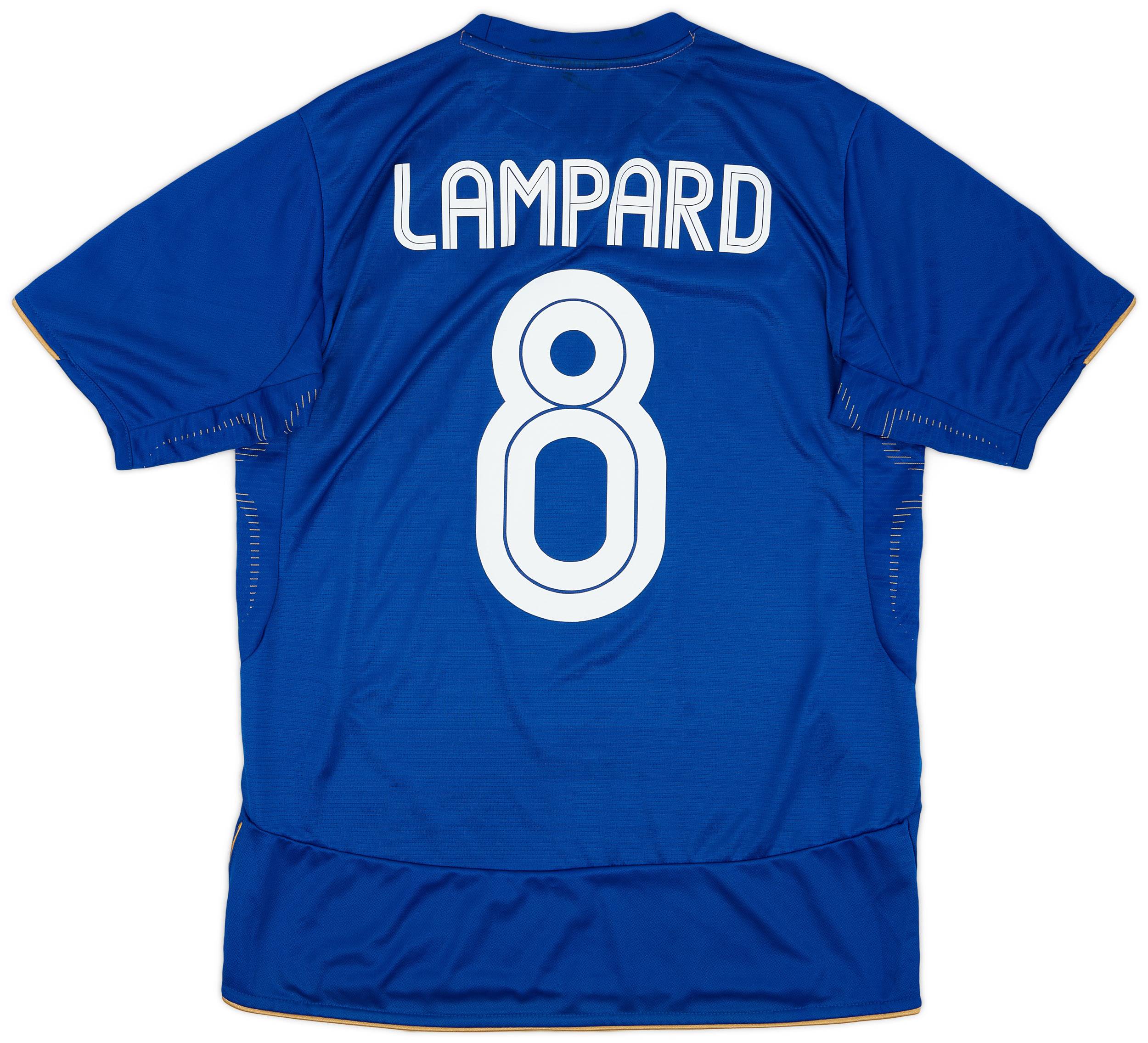 2005-06 Chelsea Centenary Home Shirt Lampard #8 - 7/10 - (M)