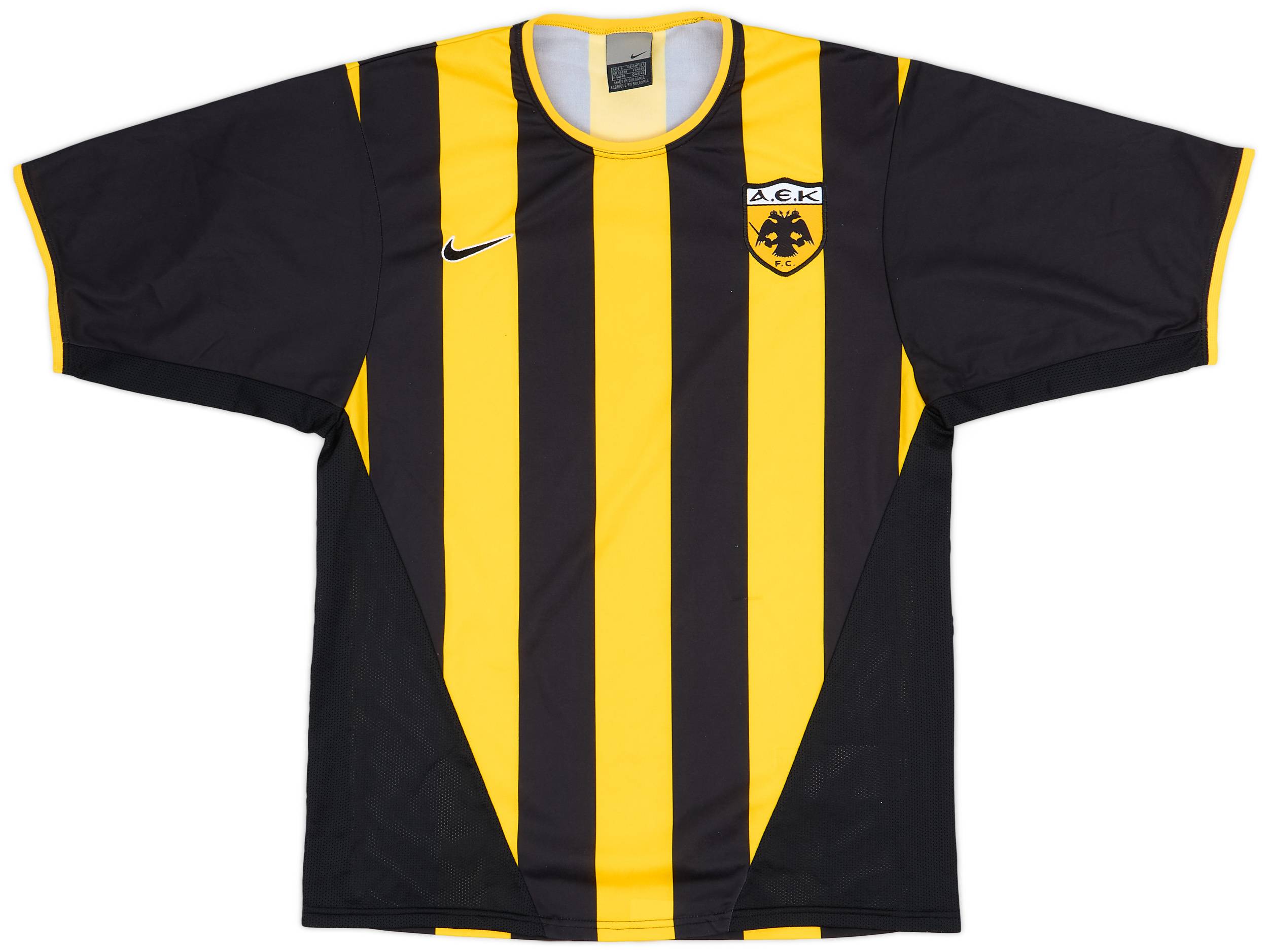 2002-04 AEK Athens Basic Home Shirt - 9/10 - (S)