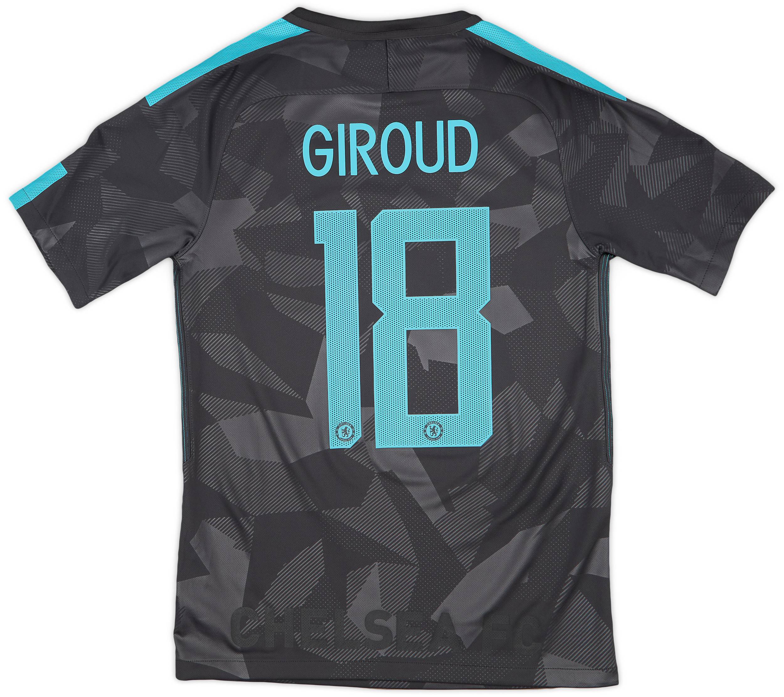 2017-18 Chelsea Third Shirt Giroud #18 (S)