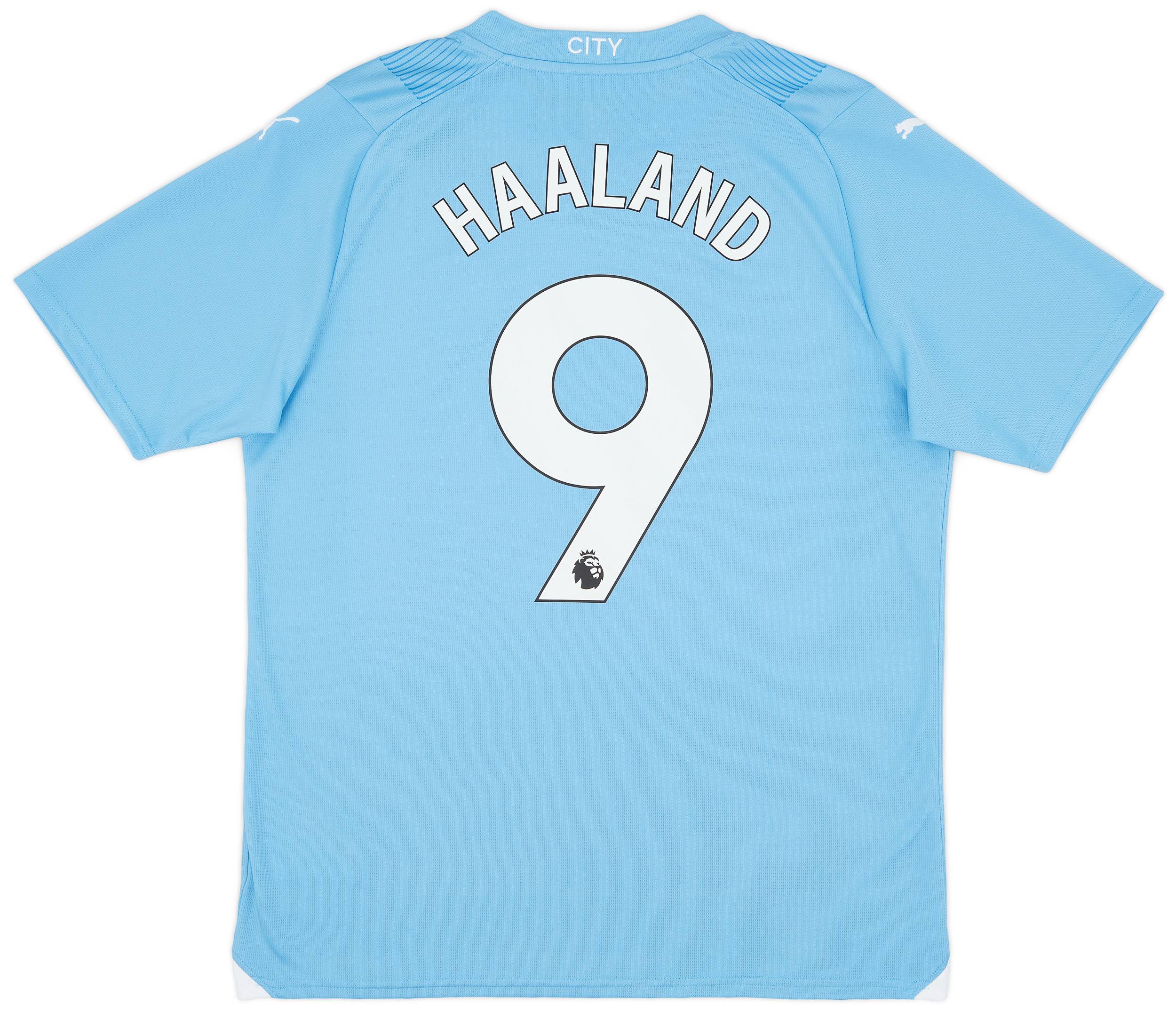 2023-24 Manchester City Home Shirt Haaland #9