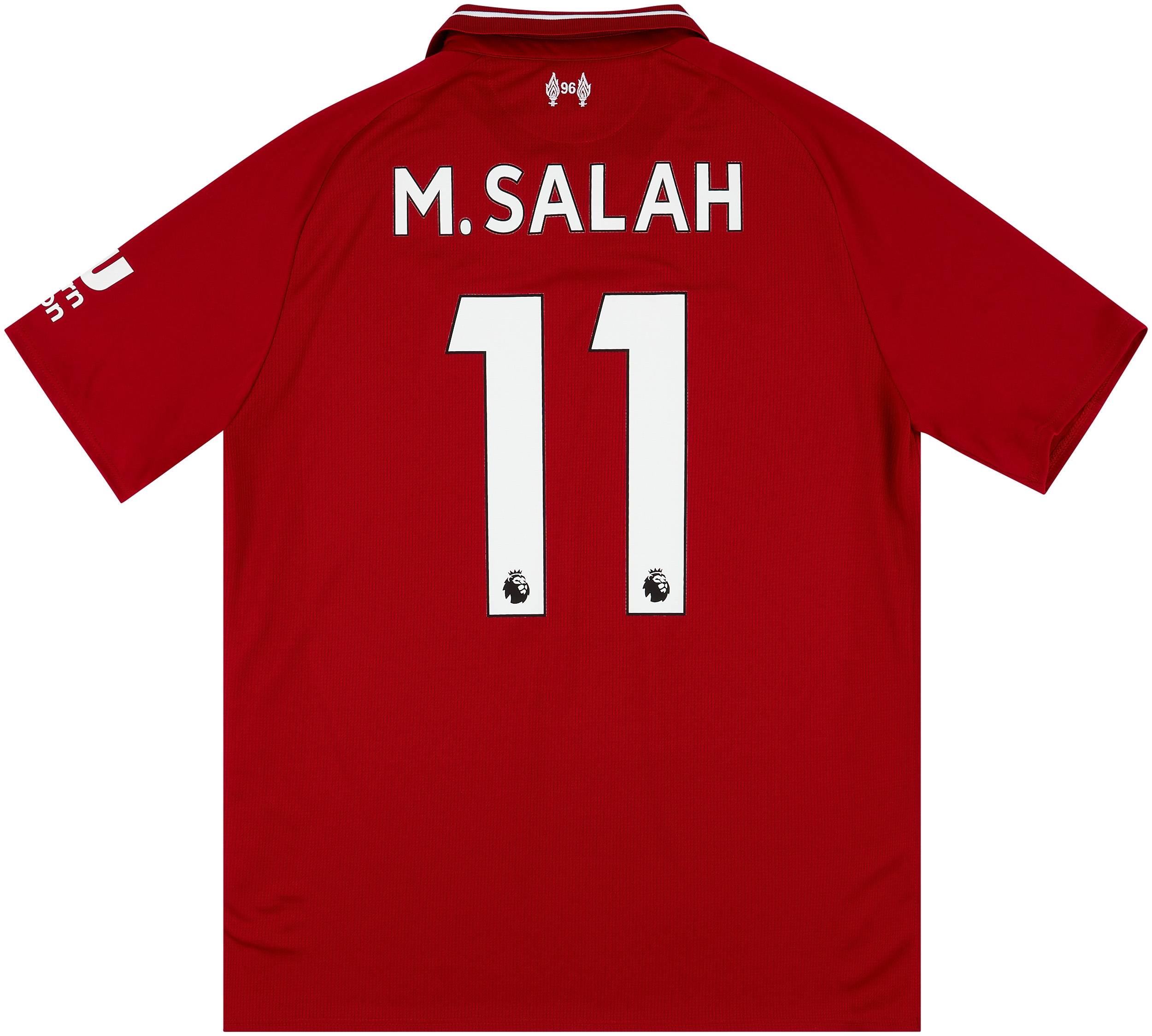 2018-19 Liverpool Home Shirt M.Salah #11