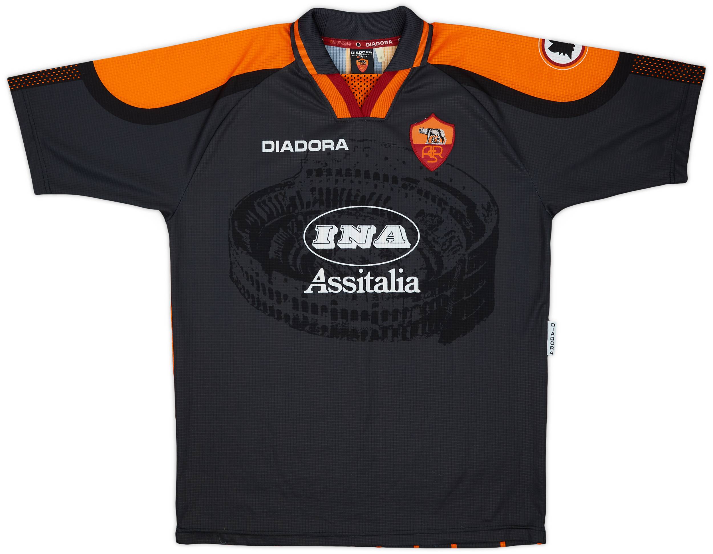Roma Kit Roma 1999 00 As Roma Diadora Jersey 1997-98 Roma Third