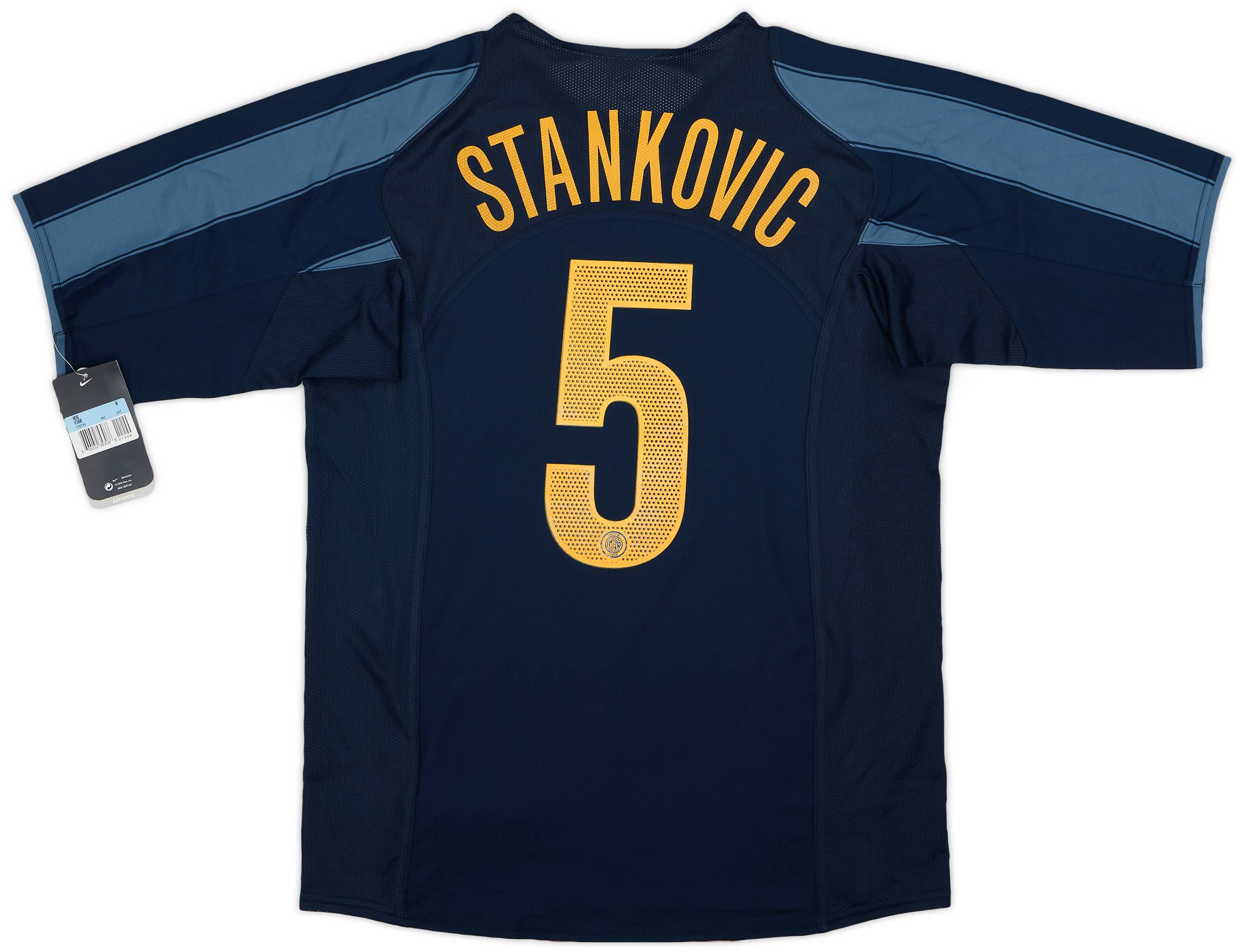 2007-08 Inter Milan Centenary Away Shirt Stankovic #5 - 9/10